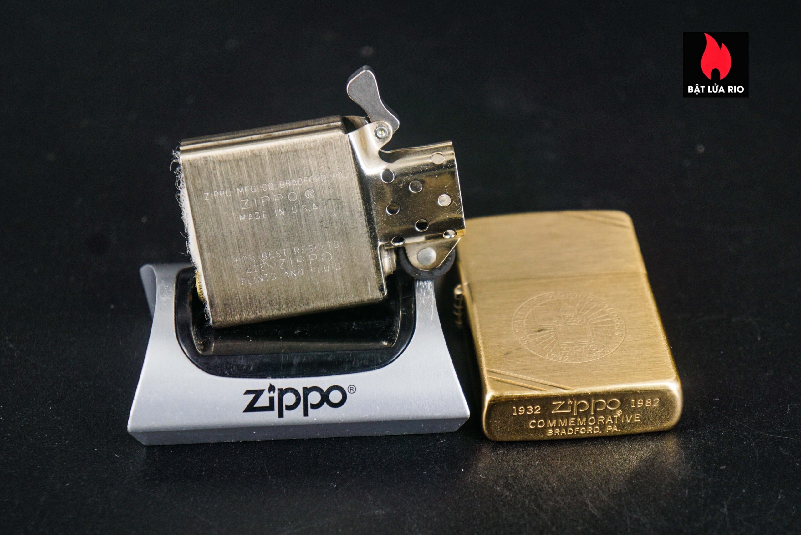 Zippo Gift Set 1932 - 1982 – Kỷ Niệm 50 Năm Thành Lập Hãng Zippo 