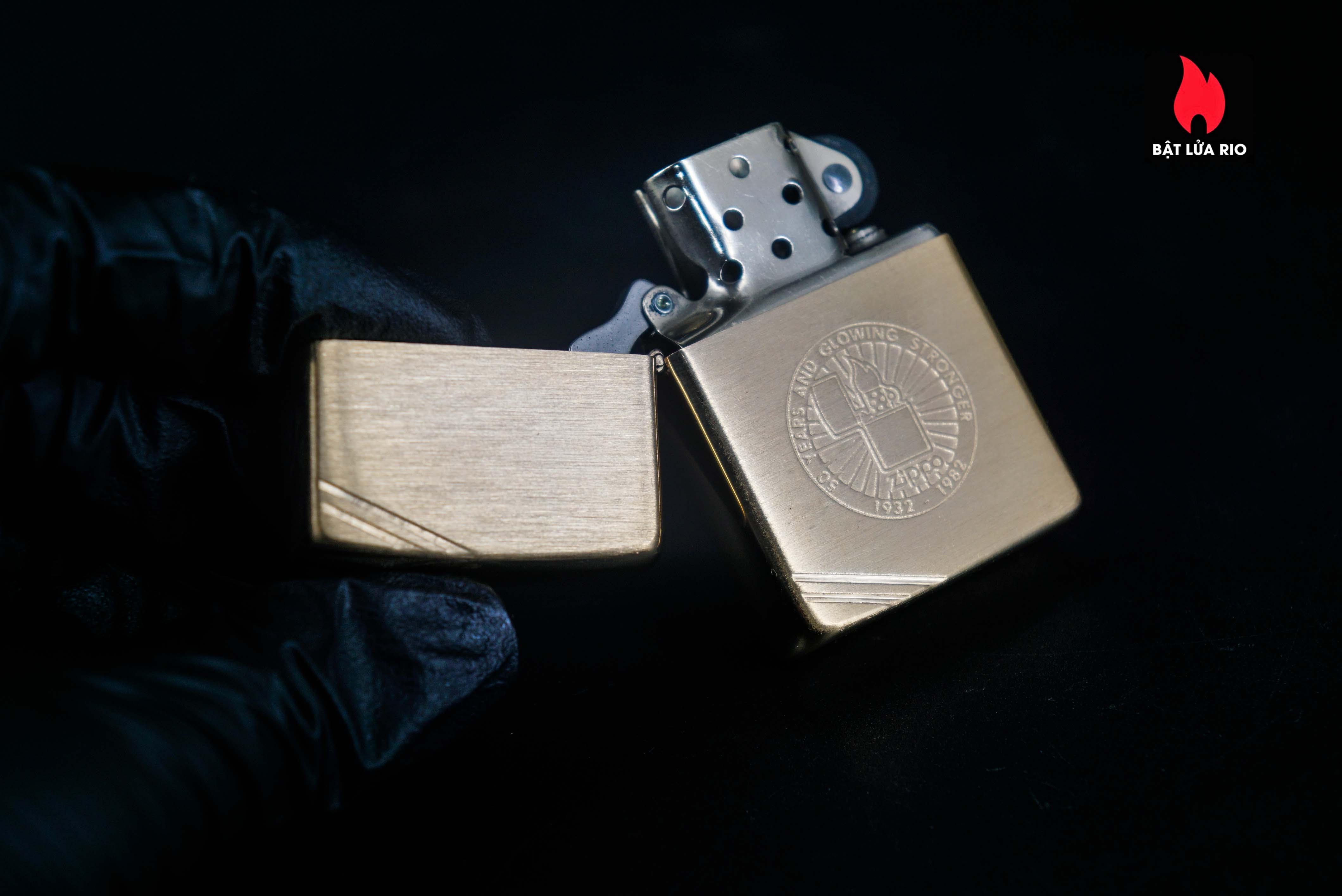 Zippo Gift Set 1932 - 1982 – Kỷ Niệm 50 Năm Thành Lập Hãng Zippo – 50th Anniversary – Employee 9