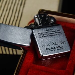 Zippo Gift Set 1972 – Kỷ Niệm 40 Năm Thành Lập Hãng Zippo – 40th Anniversary – Employee 14