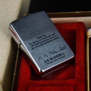 Zippo Gift Set 1972 – Kỷ Niệm 40 Năm Thành Lập Hãng Zippo – 40th Anniversary – Employee 19