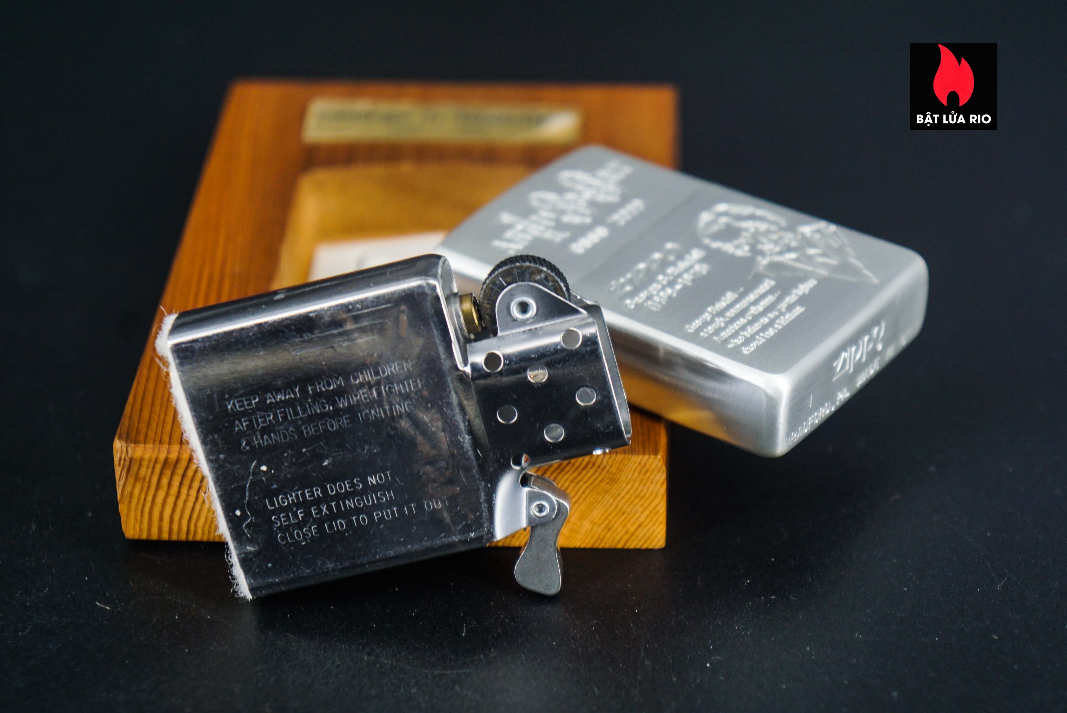 Zippo La Mã 1994 – 100th Anniversary Geogre G Blaisdell - Founder Of Zippo 1
