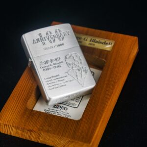Zippo La Mã 1994 – 100th Anniversary Geogre G Blaisdell - Founder Of Zippo 10