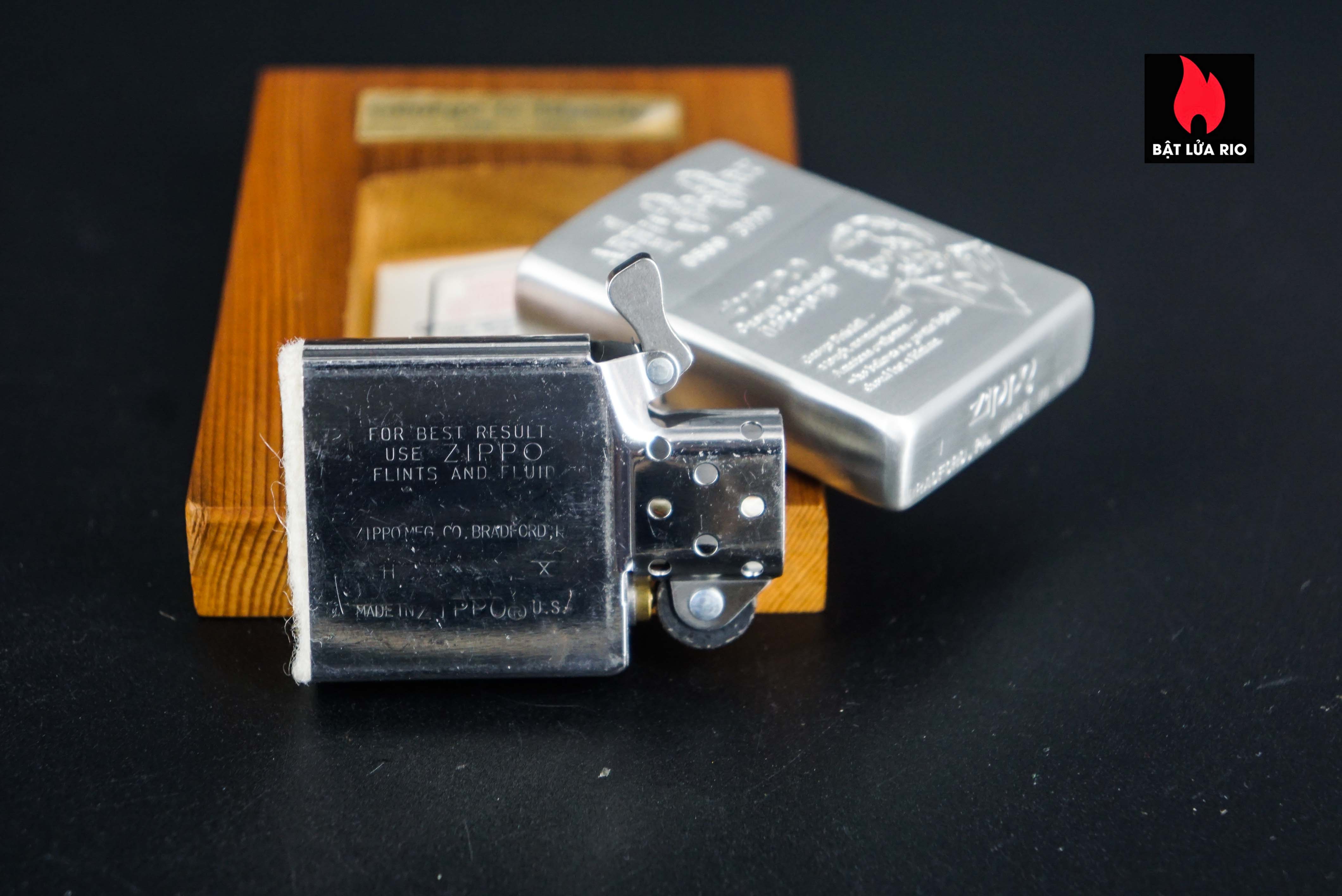 Zippo La Mã 1994 – 100th Anniversary Geogre G Blaisdell - Founder Of Zippo 2