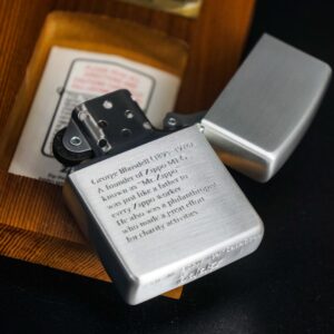 Zippo La Mã 1994 – 100th Anniversary Geogre G Blaisdell - Founder Of Zippo 5