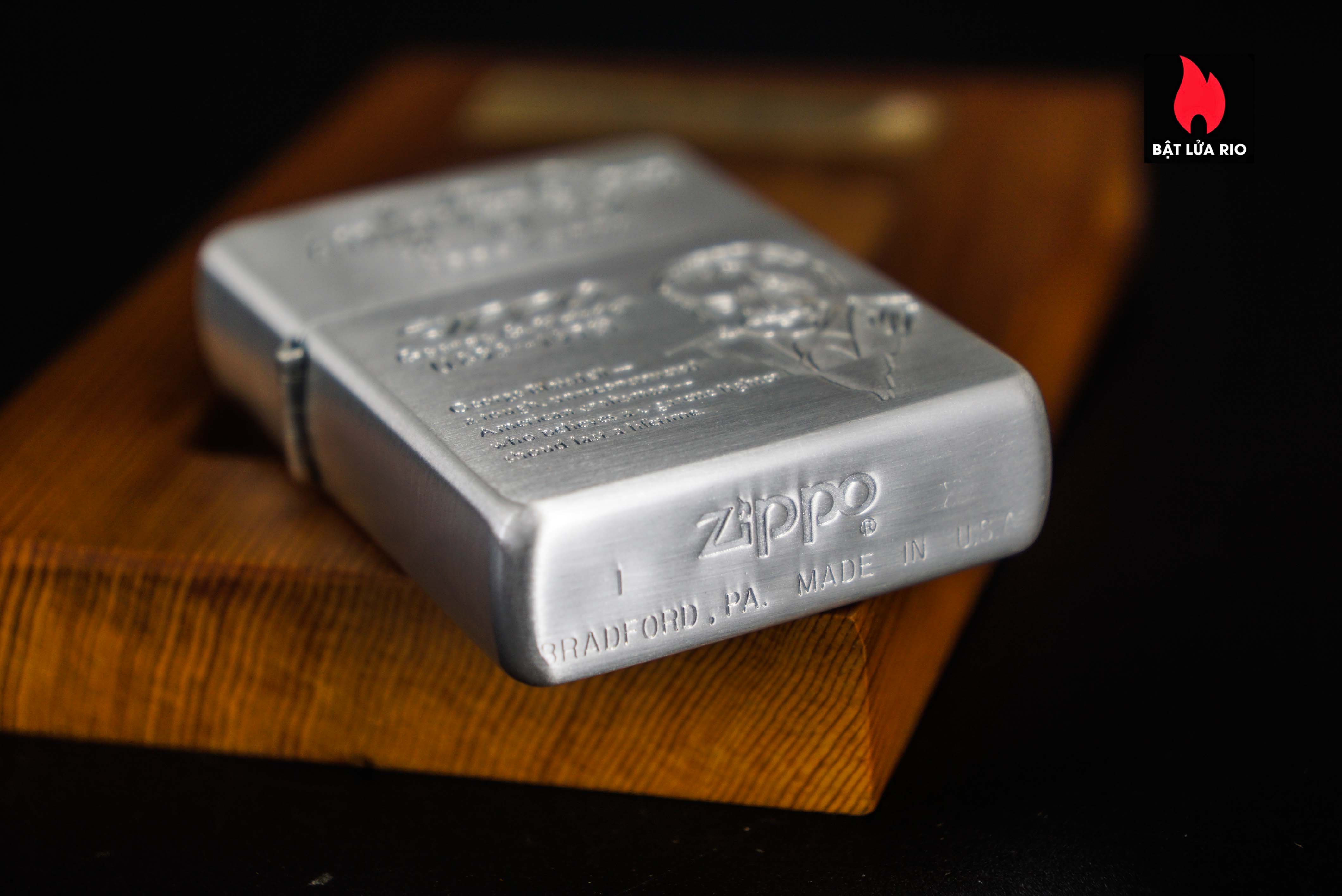 Zippo La Mã 1994 – 100th Anniversary Geogre G Blaisdell - Founder Of Zippo 7