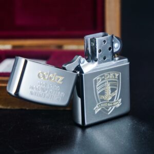 Zippo La Mã 1994 – D-Day United KingDom – Silver Plate – Limited 0151 Of 1000 – Normandy 50 Years 1944-1994 14