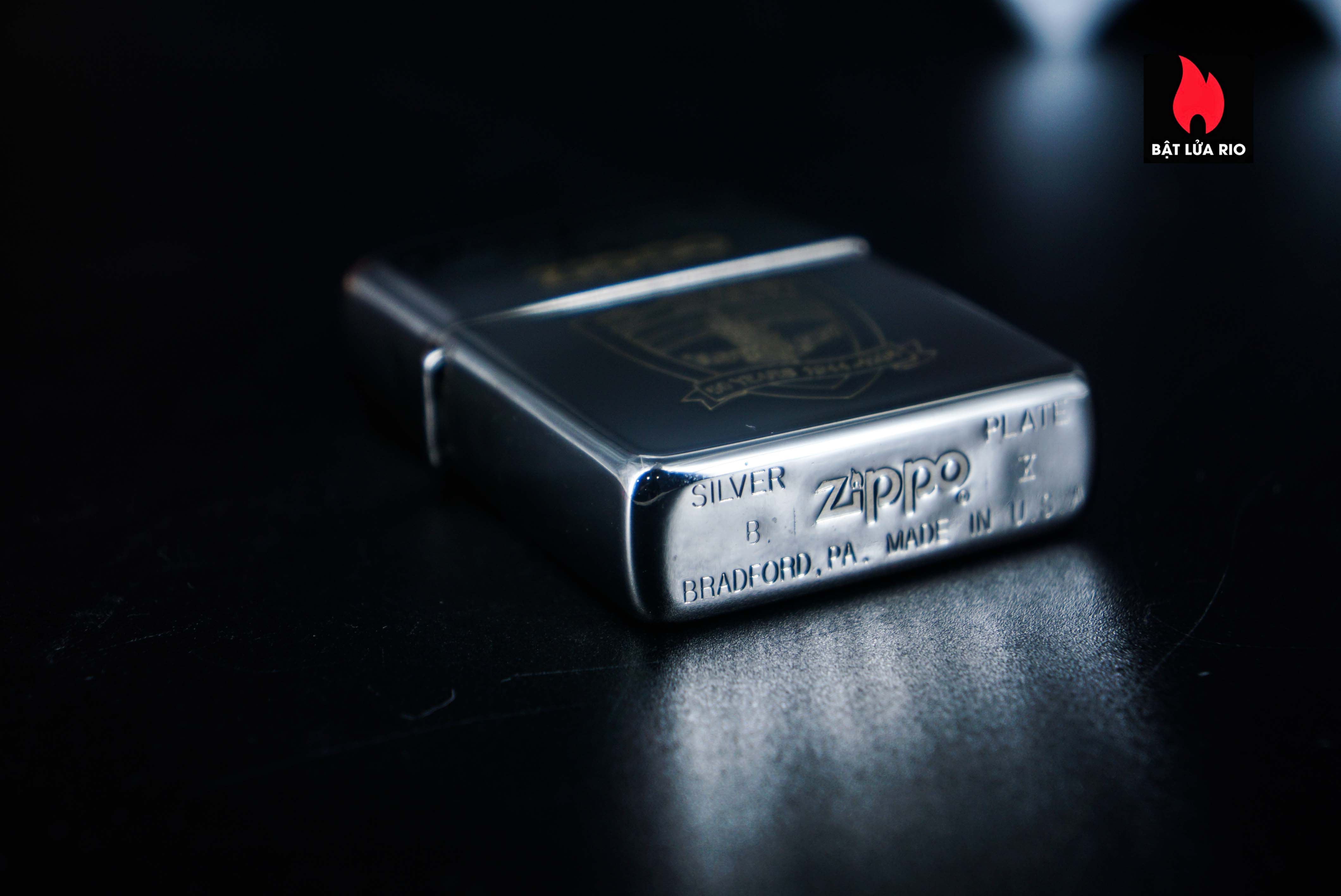 Zippo La Mã 1994 – D-Day United KingDom – Silver Plate – Limited 0151 Of 1000 – Normandy 50 Years 1944-1994 3