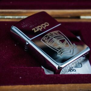 Zippo La Mã 1994 – D-Day United KingDom – Silver Plate – Limited 0151 Of 1000 – Normandy 50 Years 1944-1994