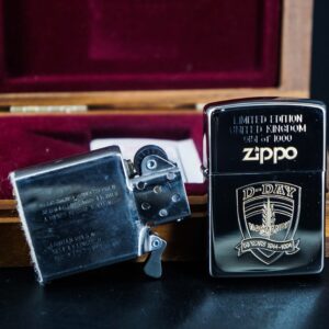 Zippo La Mã 1994 – D-Day United KingDom – Silver Plate – Limited 0151 Of 1000 – Normandy 50 Years 1944-1994 6