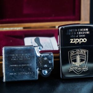 Zippo La Mã 1994 – D-Day United KingDom – Silver Plate – Limited 0151 Of 1000 – Normandy 50 Years 1944-1994 7