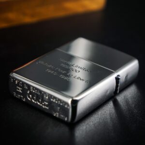 Zippo La Mã 1995 – Victoire Pour La Liberte 1945-1995 – Silver Plate – Limited 195/500 1