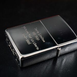 Zippo La Mã 1995 – Victoire Pour La Liberte 1945-1995 – Silver Plate – Limited 195/500 2