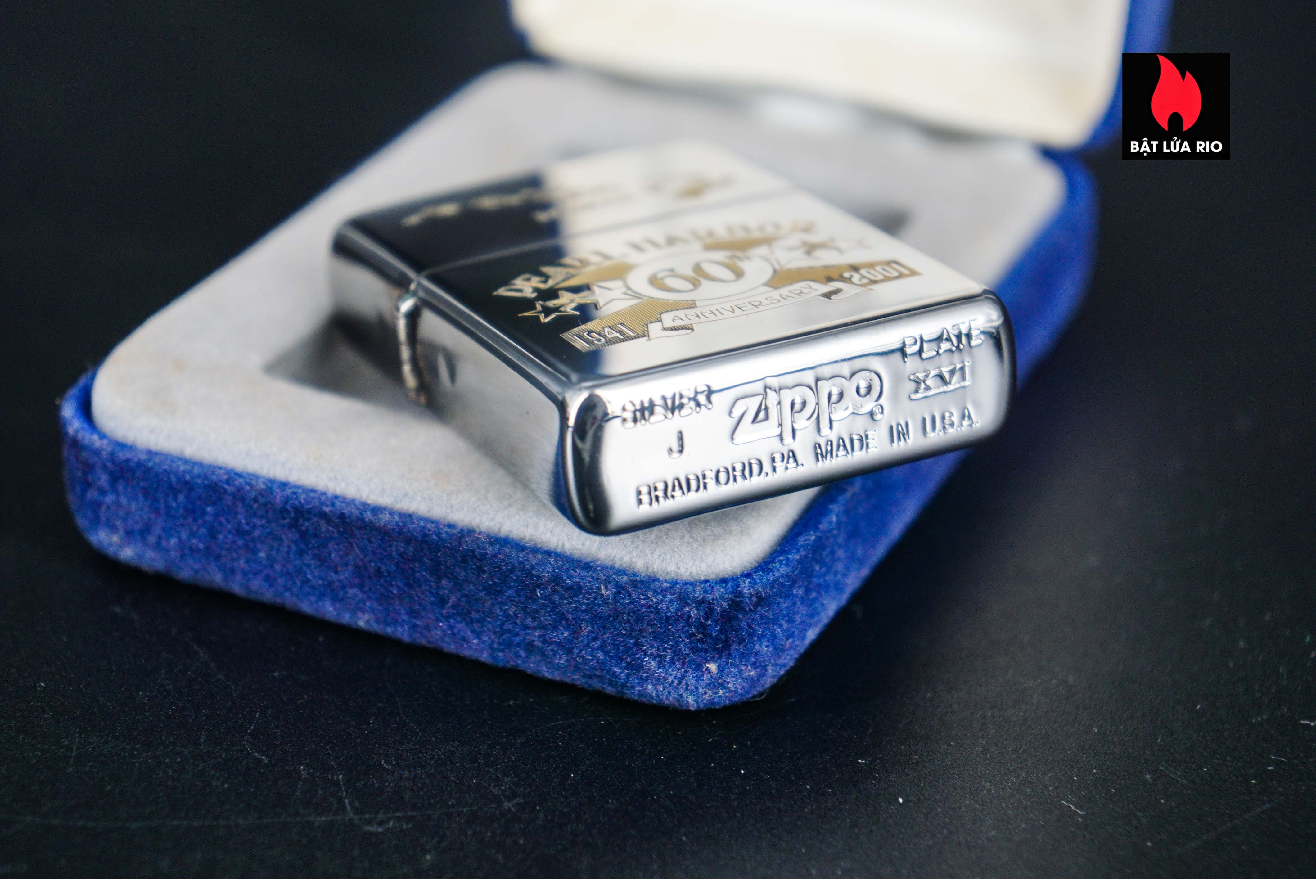 Zippo La Mã 2000 – 60th Anniversary Pearl Harbor 1