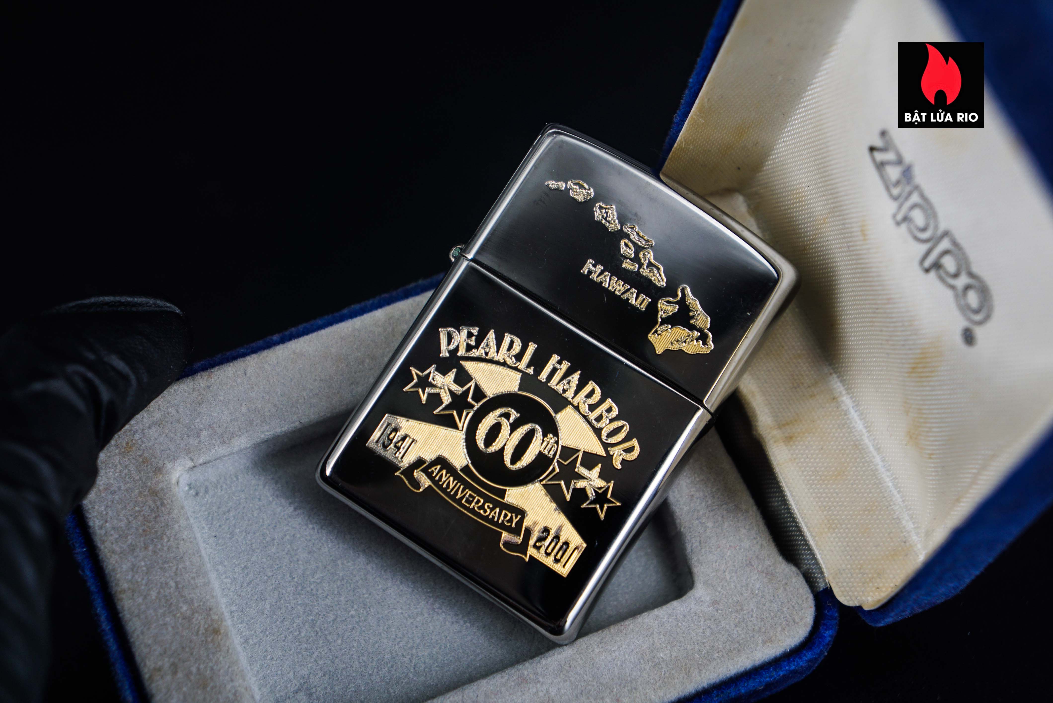 Zippo La Mã 2000 – 60th Anniversary Pearl Harbor 2