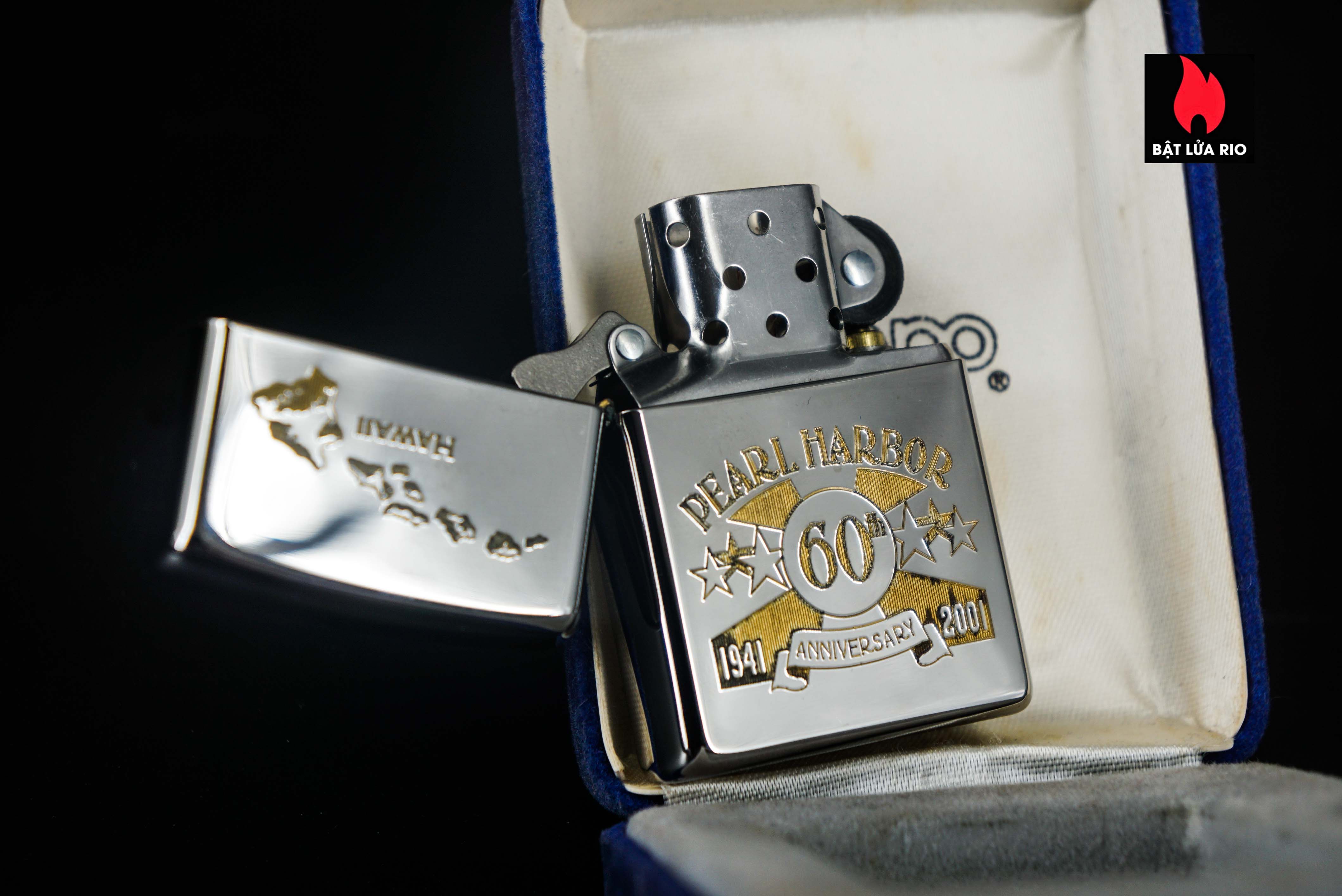 Zippo La Mã 2000 – 60th Anniversary Pearl Harbor 6