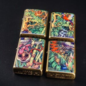 Zippo Set 1995 – Zippo Collectible 1995 COTY – Mystery of the Forest 53 Zippo Set 1995 – Zippo Collectible 1995 COTY – Mystery of the Forest 1