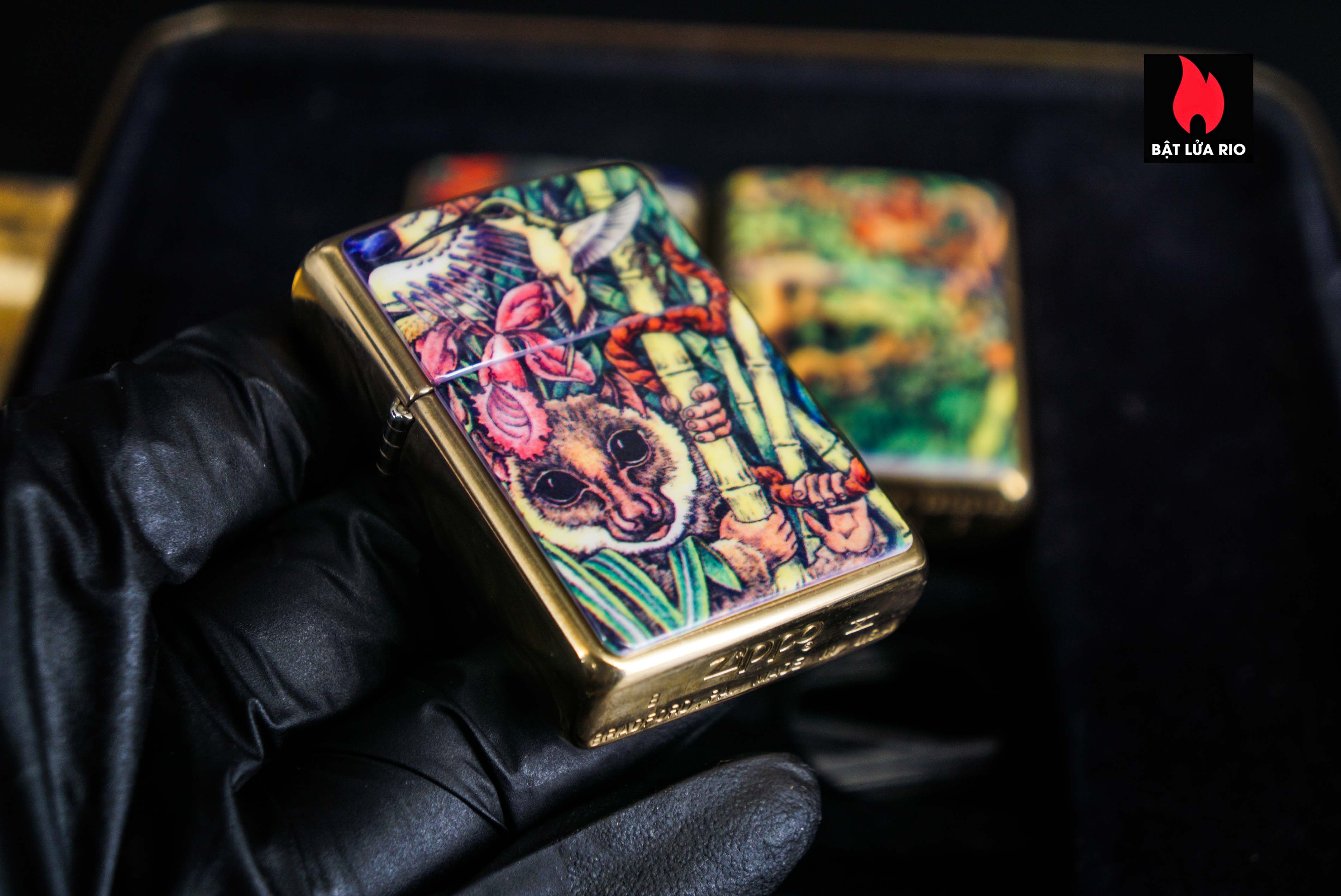Zippo Set 1995 – Zippo Collectible 1995 COTY – Mystery of the Forest 58 Zippo Set 1995 – Zippo Collectible 1995 COTY – Mystery of the Forest 23