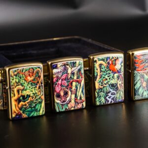 Zippo Set 1995 – Zippo Collectible 1995 COTY – Mystery of the Forest 50 Zippo Set 1995 – Zippo Collectible 1995 COTY – Mystery of the Forest 4