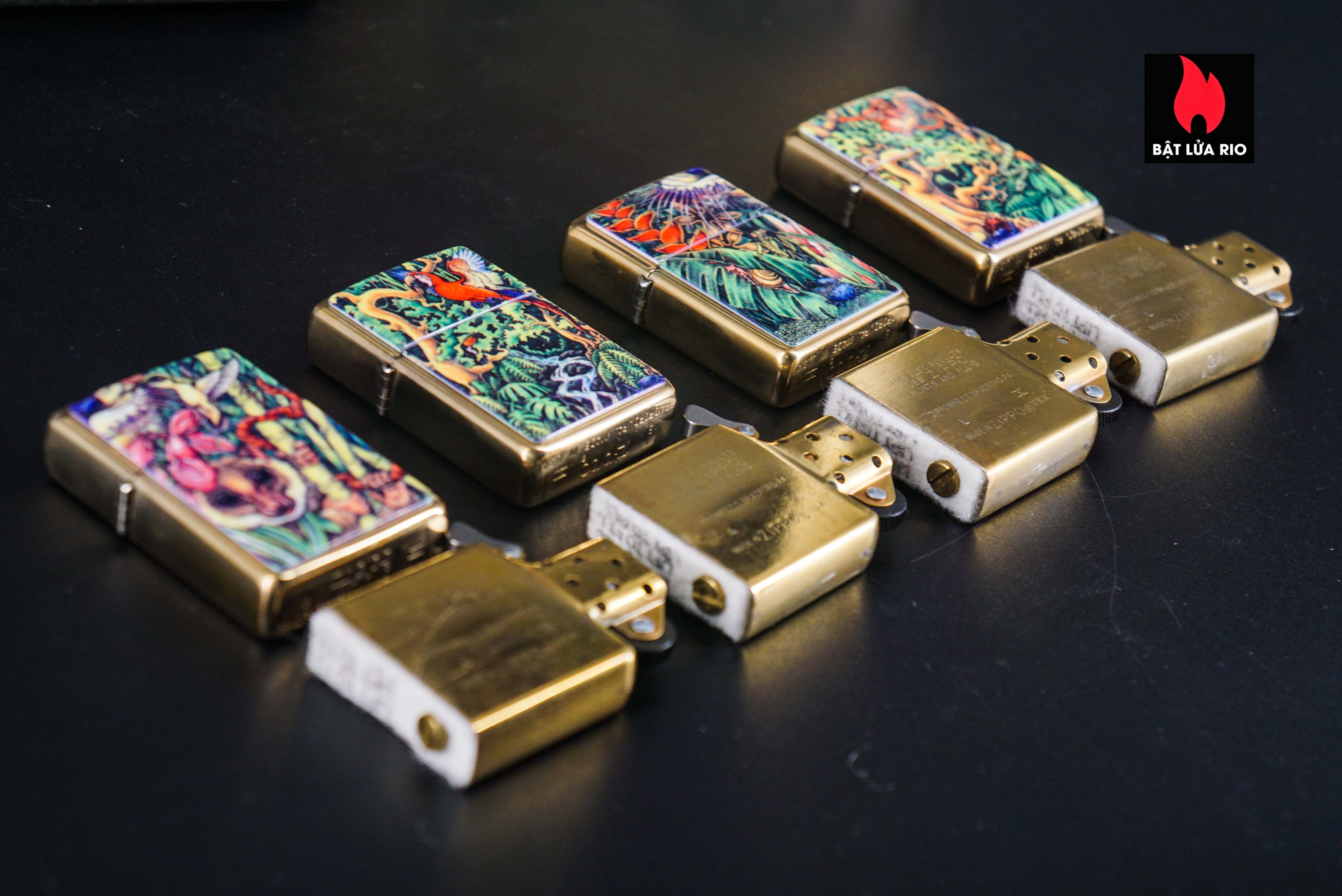 Zippo Set 1995 – Zippo Collectible 1995 COTY – Mystery of the Forest 76 Zippo Set 1995 – Zippo Collectible 1995 COTY – Mystery of the Forest 5