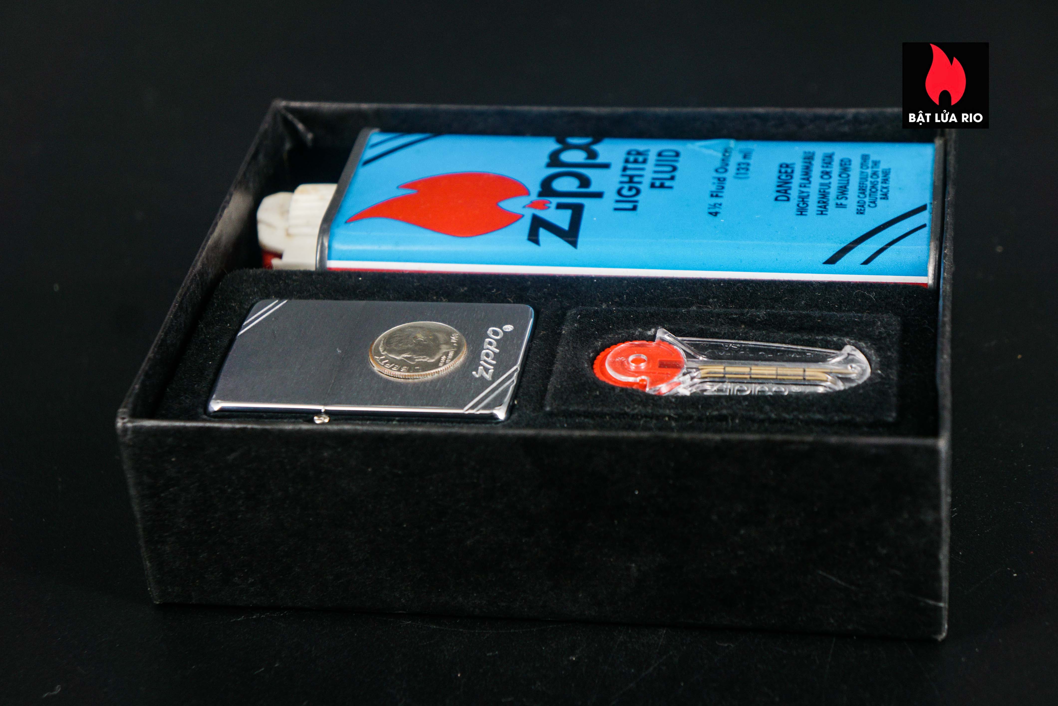Zippo Set La Mã 1985 – I La Mã – Liberty 1