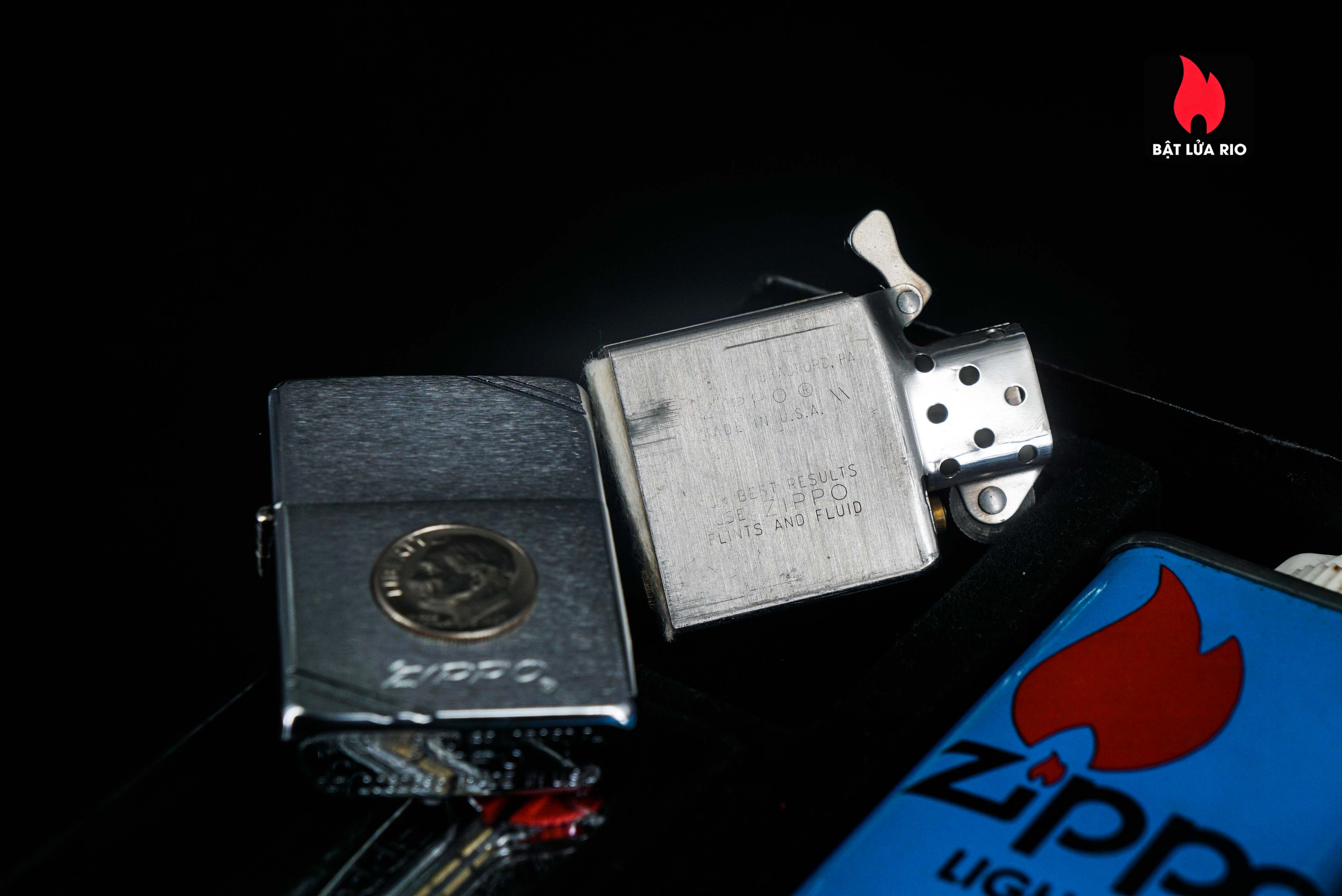 Zippo Set La Mã 1985 – I La Mã – Liberty 13