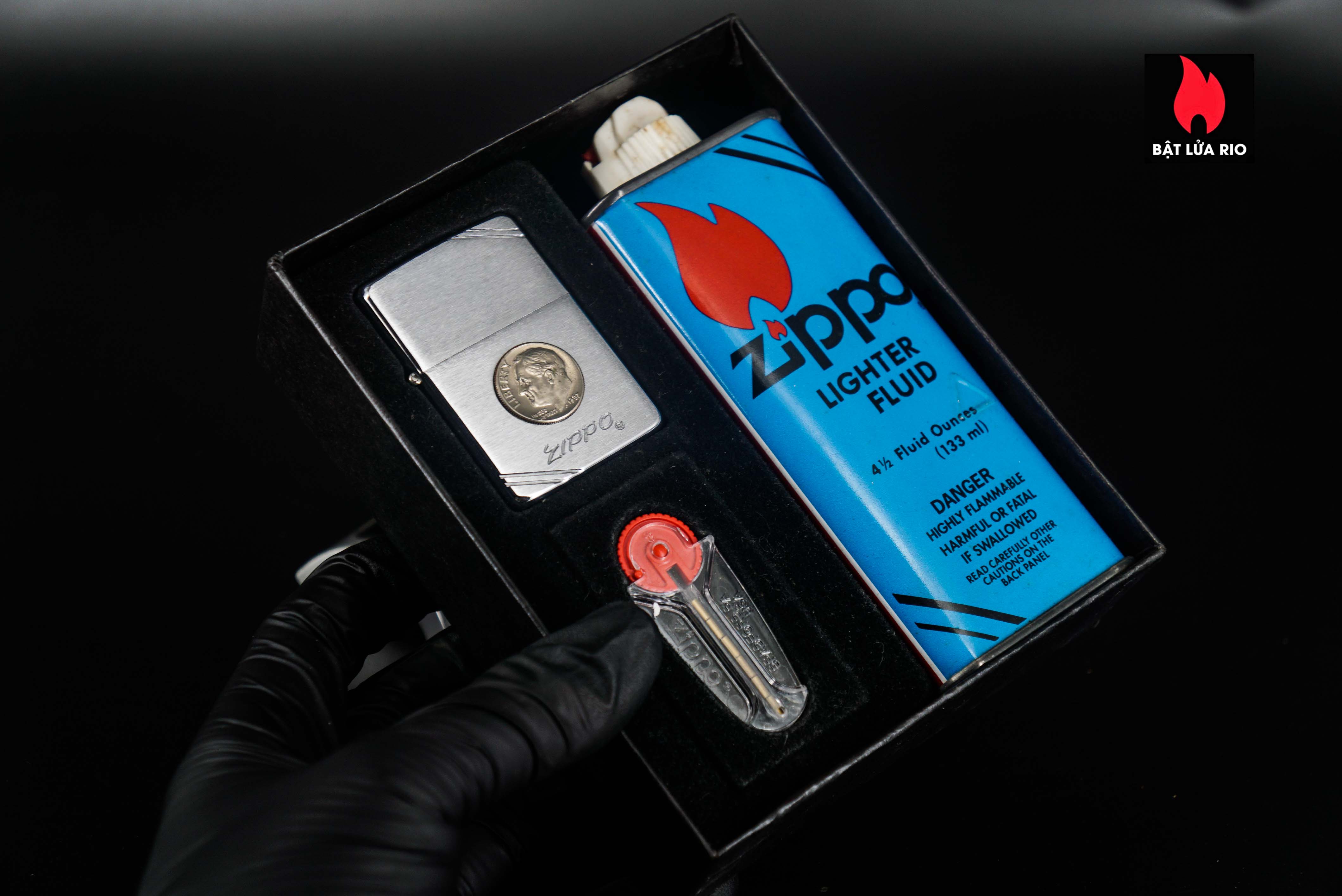 Zippo Set La Mã 1985 – I La Mã – Liberty 19