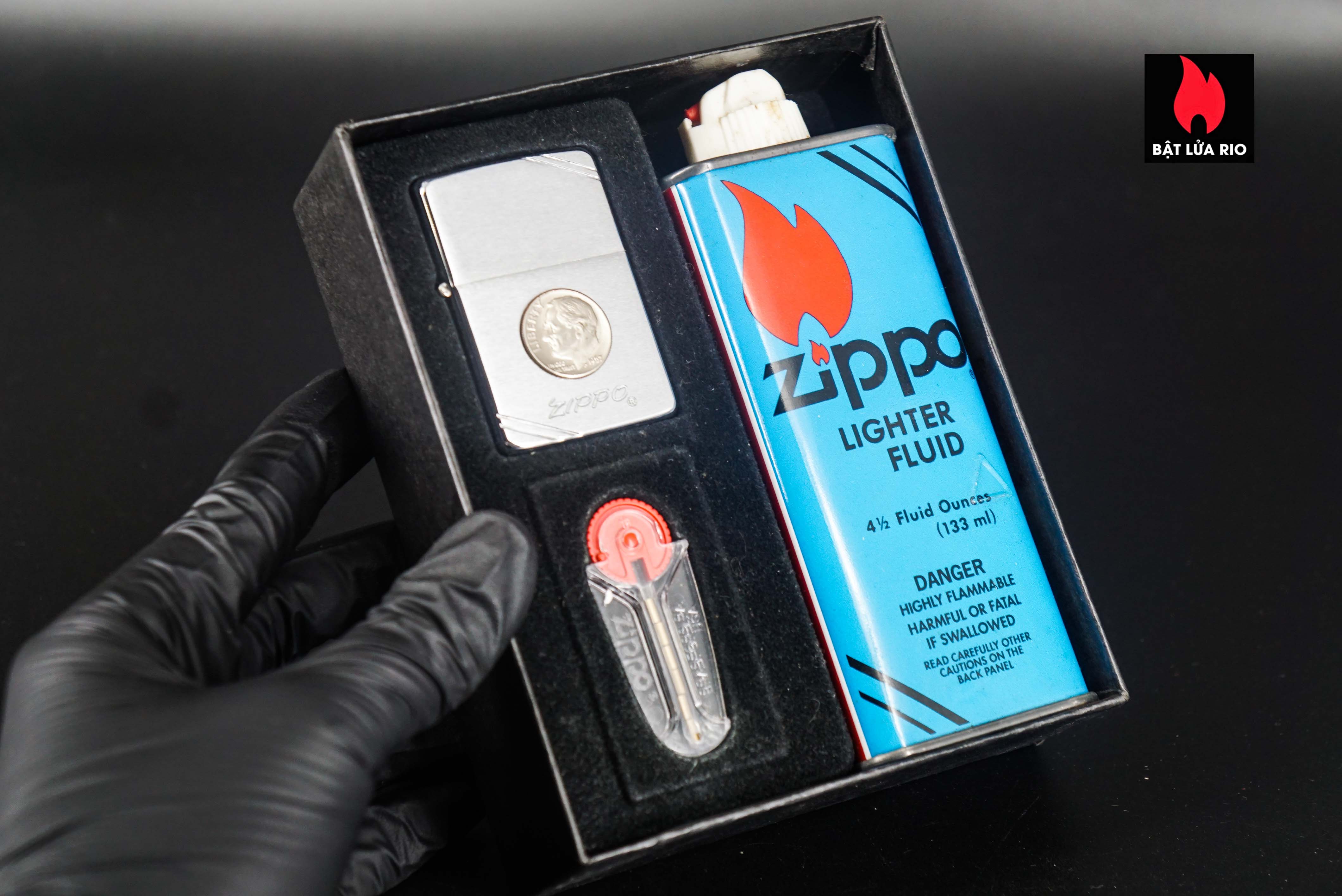 Zippo Set La Mã 1985 – I La Mã – Liberty