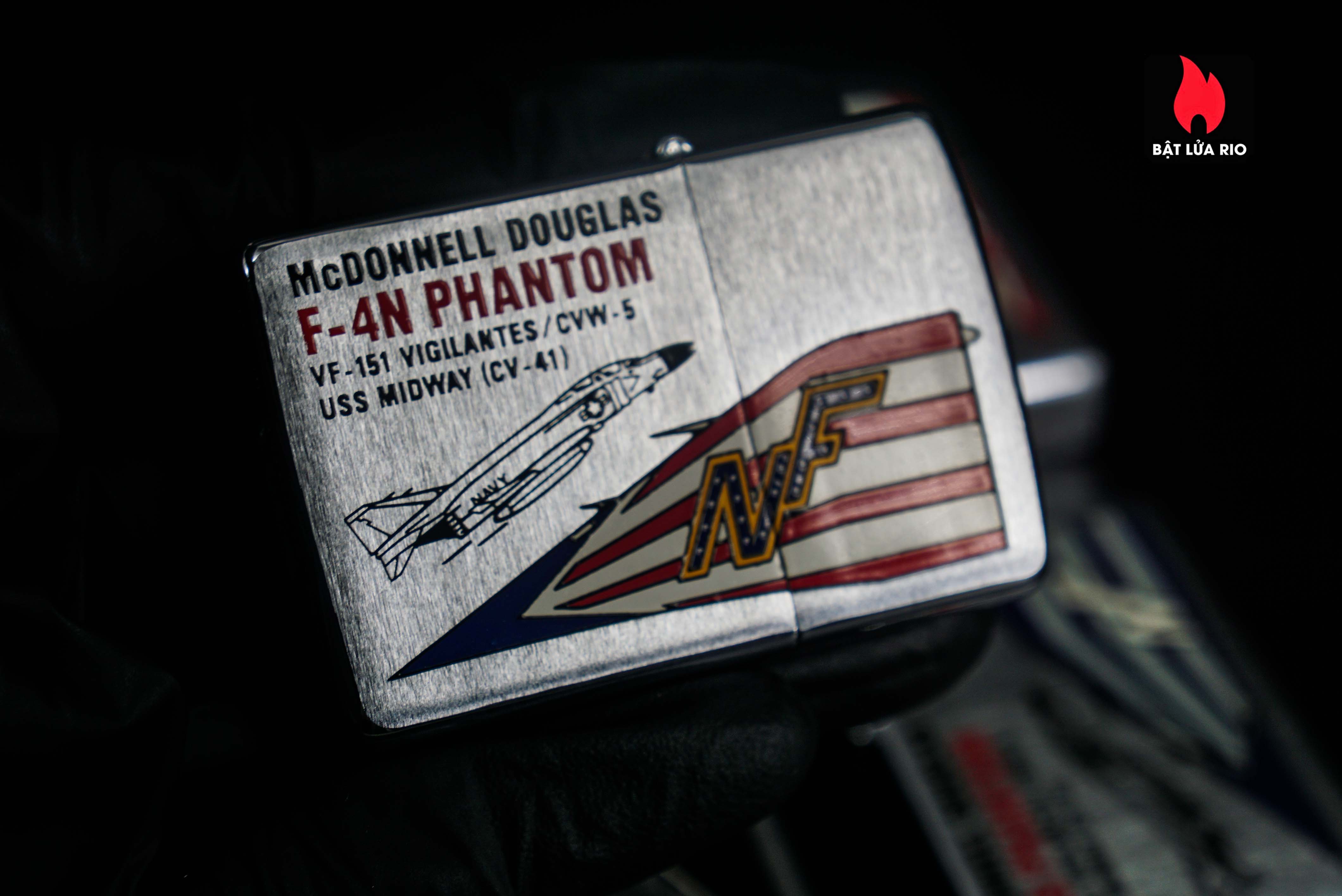 Zippo Set La Mã 1993 – U.S Navy – Mc Donnell Douglas F4 Phantoms 10