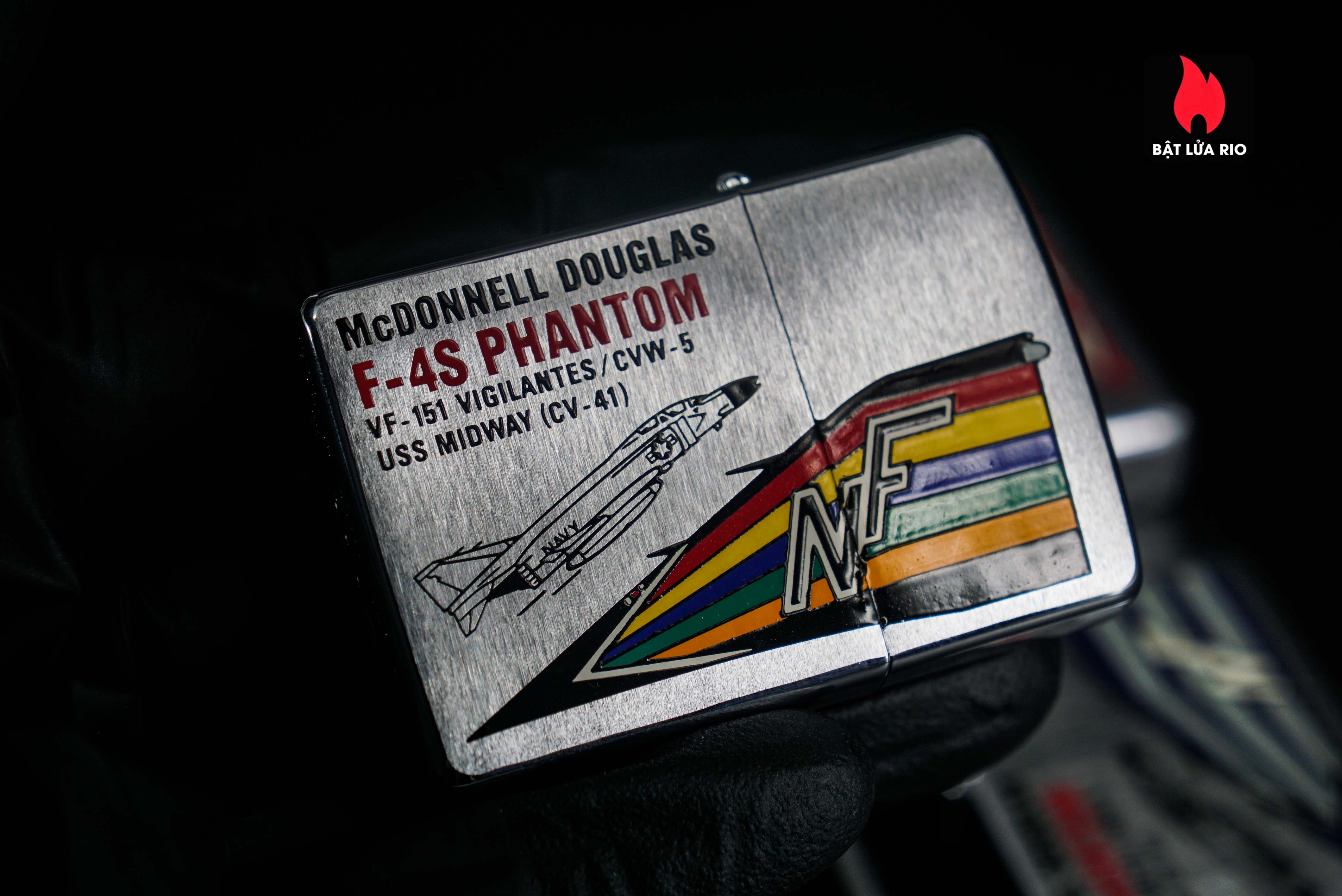 Zippo Set La Mã 1993 – U.S Navy – Mc Donnell Douglas F4 Phantoms 11
