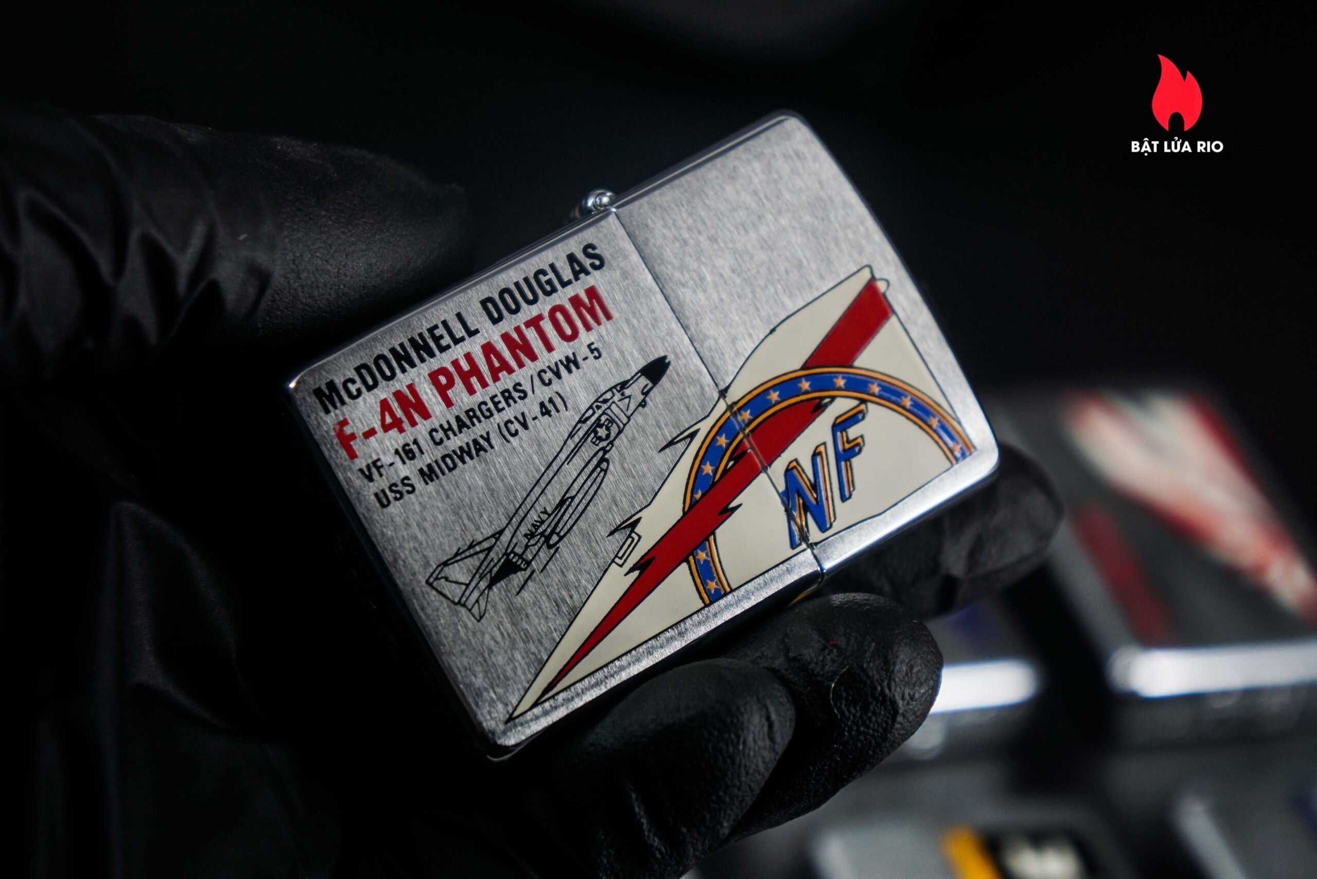 Zippo Set La Mã 1993 – U.S Navy – Mc Donnell Douglas F4 Phantoms