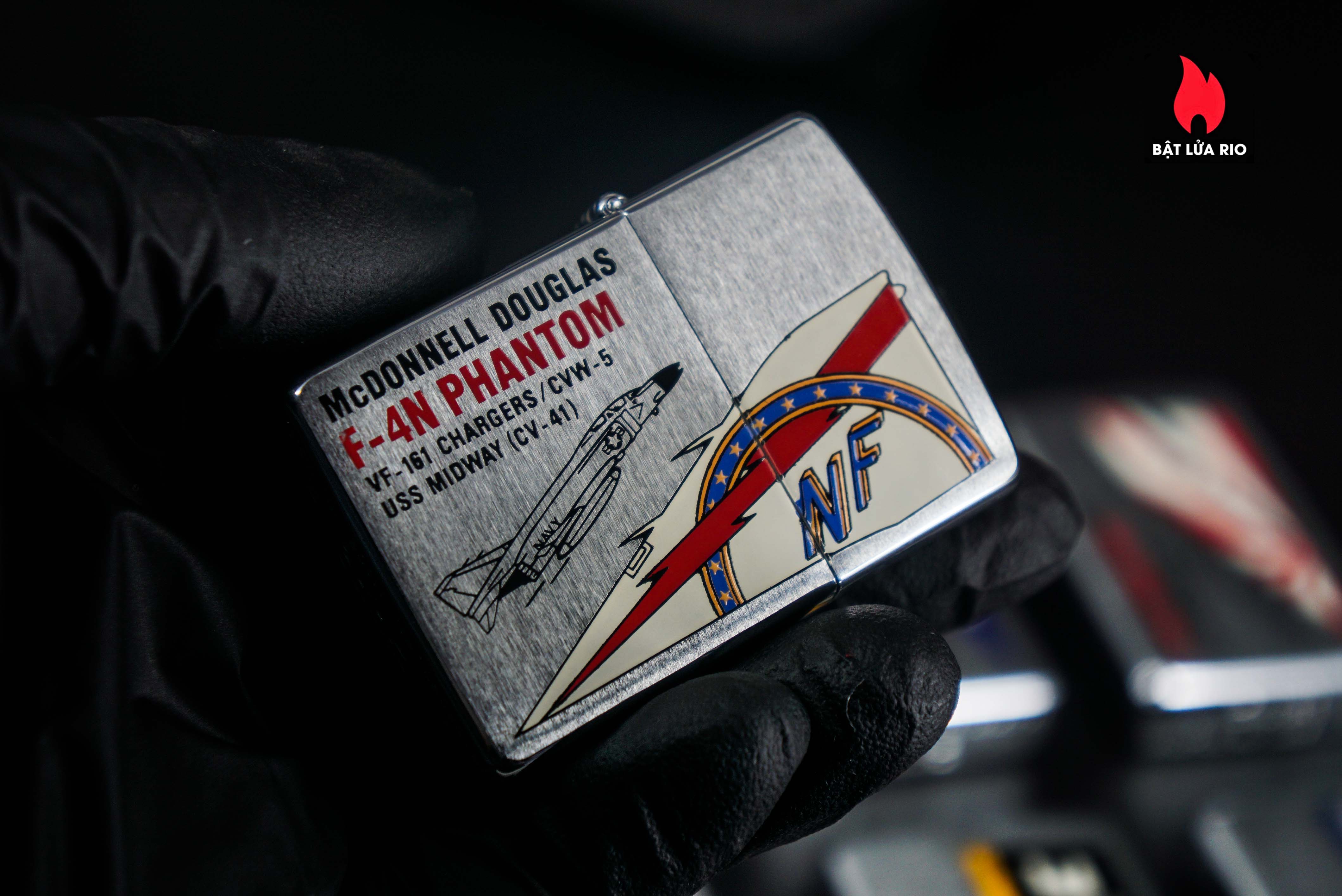 Zippo Set La Mã 1993 – U.S Navy – Mc Donnell Douglas F4 Phantoms 14