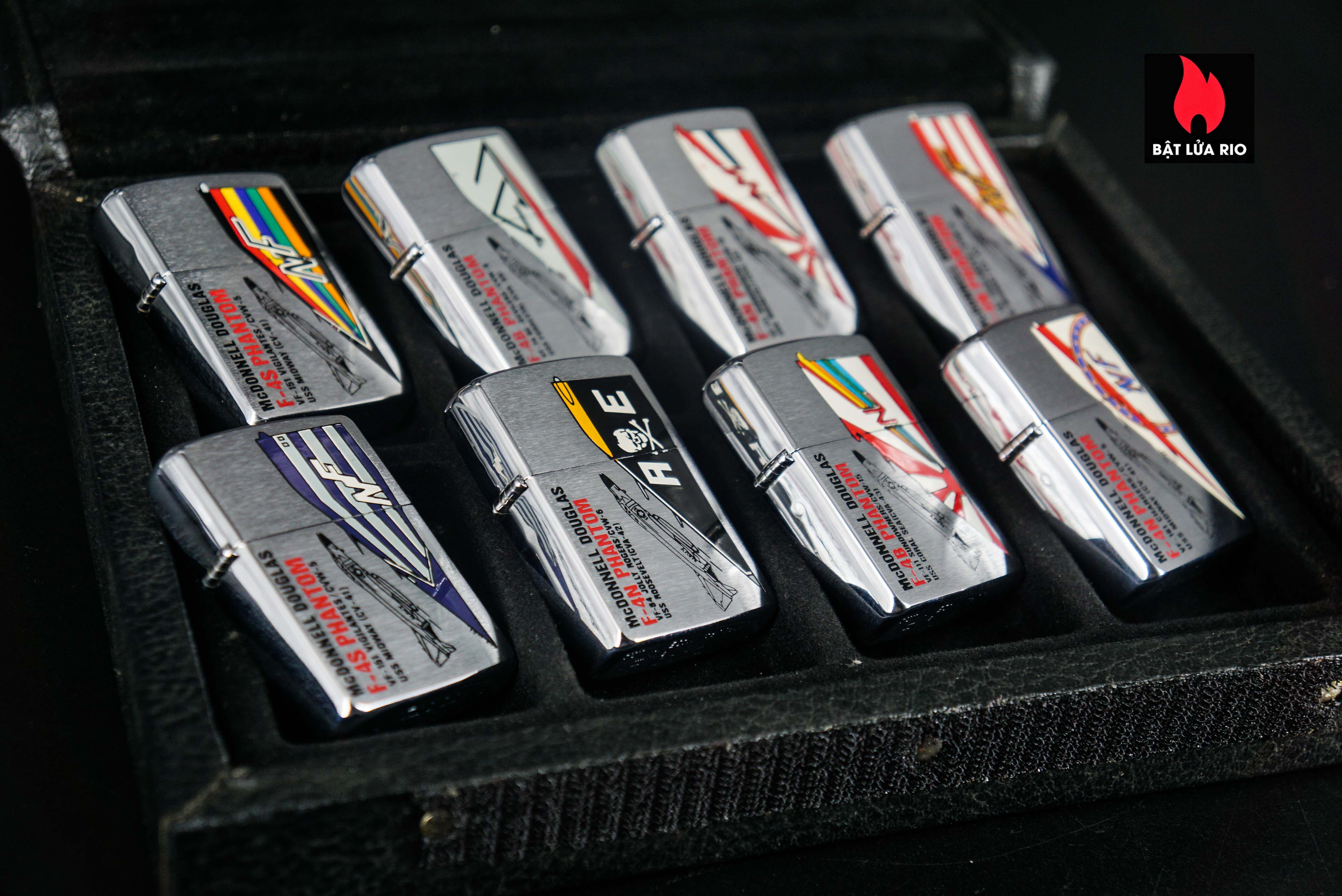 Zippo Set La Mã 1993 – U.S Navy – Mc Donnell Douglas F4 Phantoms 27