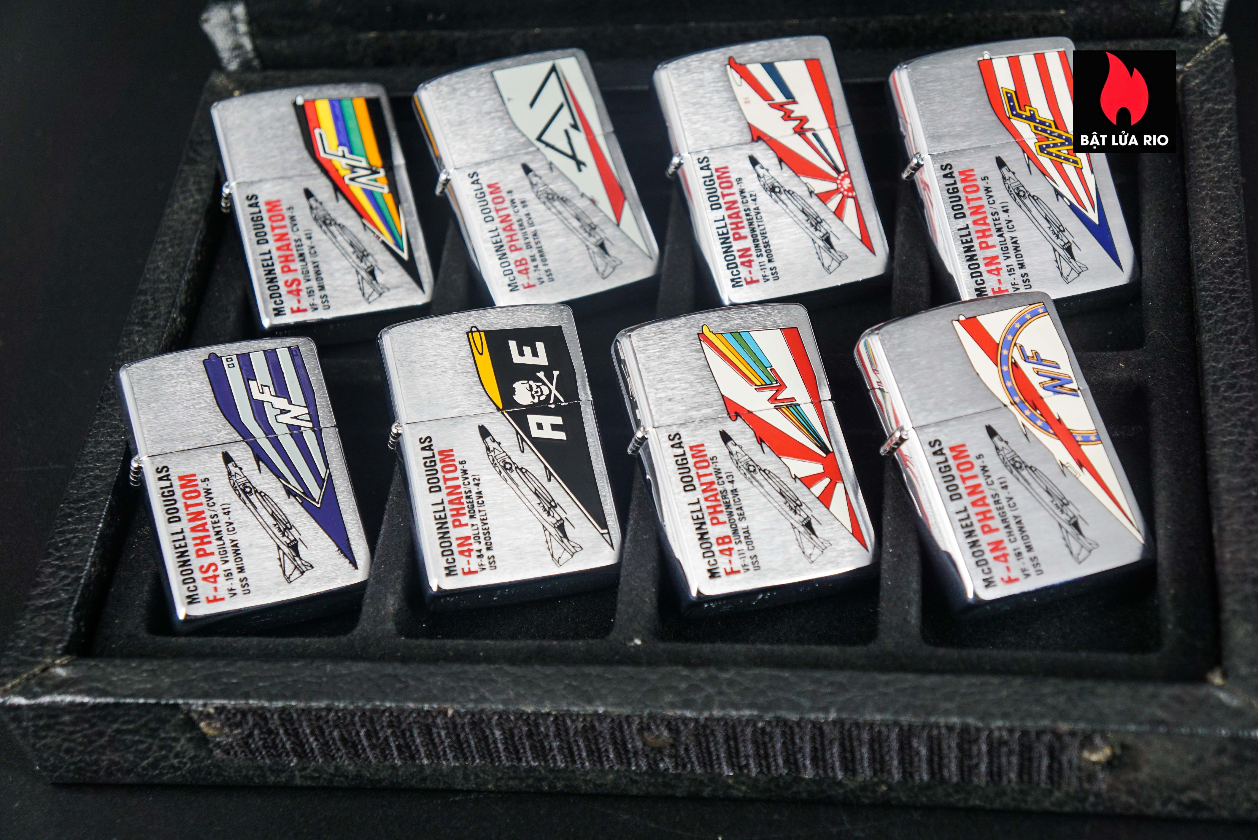 Zippo Set La Mã 1993 – U.S Navy – Mc Donnell Douglas F4 Phantoms 29