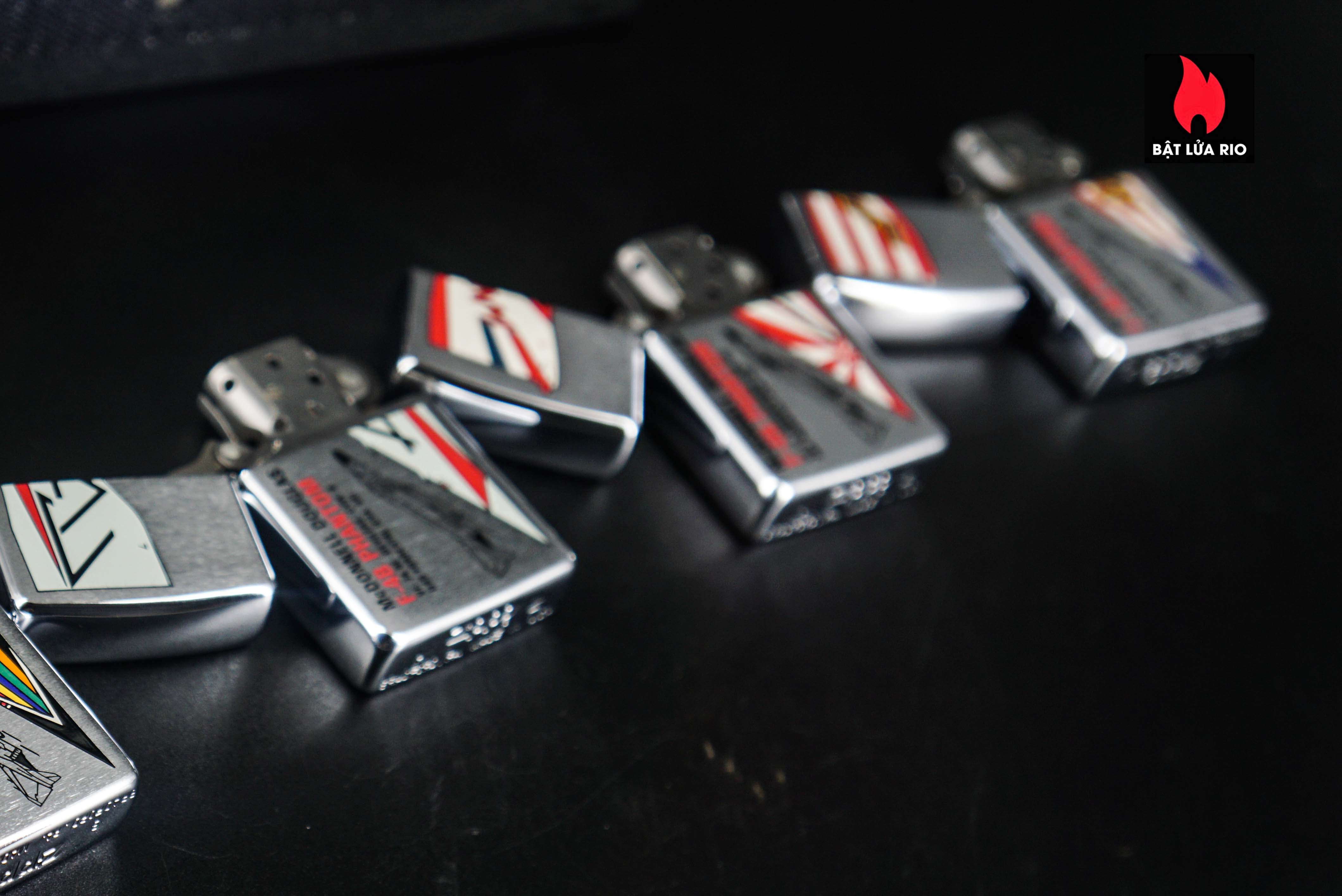 Zippo Set La Mã 1993 – U.S Navy – Mc Donnell Douglas F4 Phantoms 33