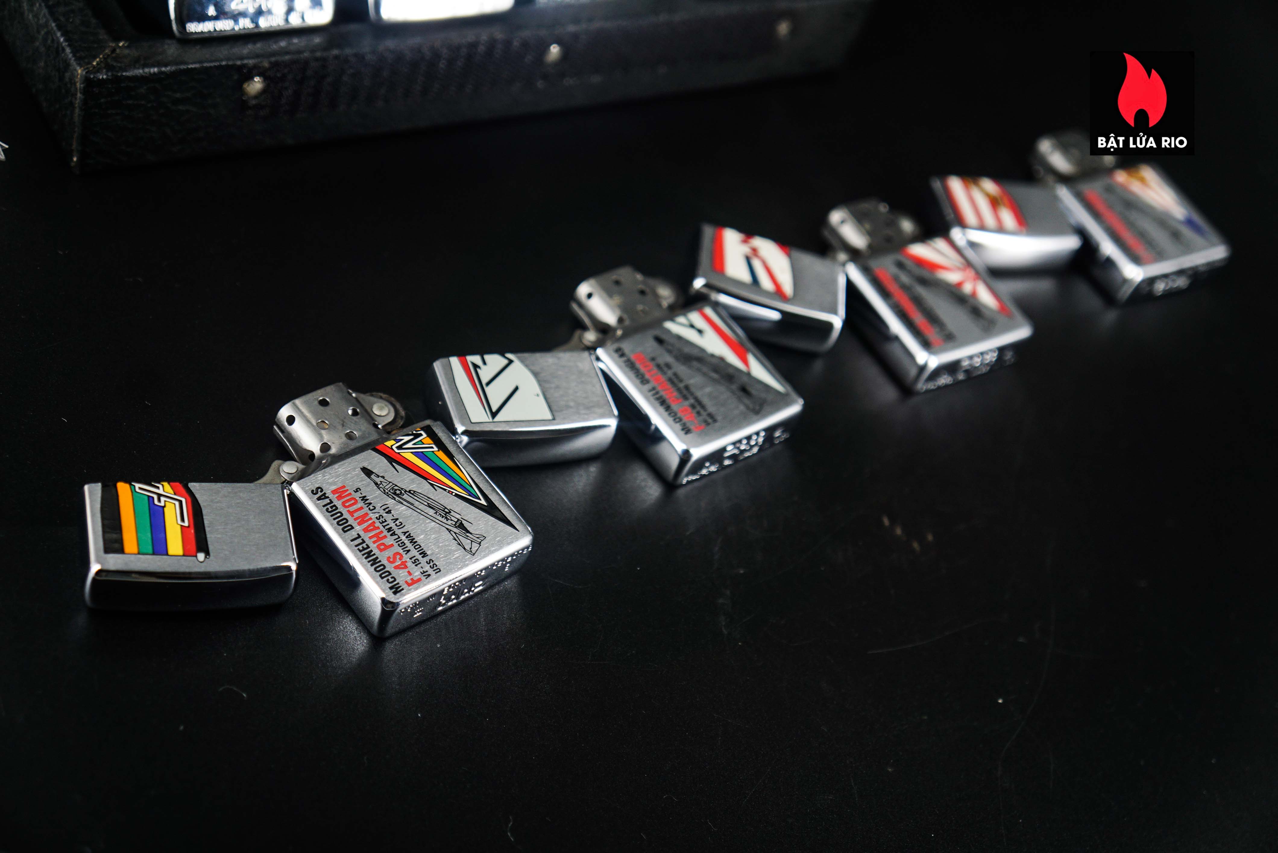 Zippo Set La Mã 1993 – U.S Navy – Mc Donnell Douglas F4 Phantoms 34