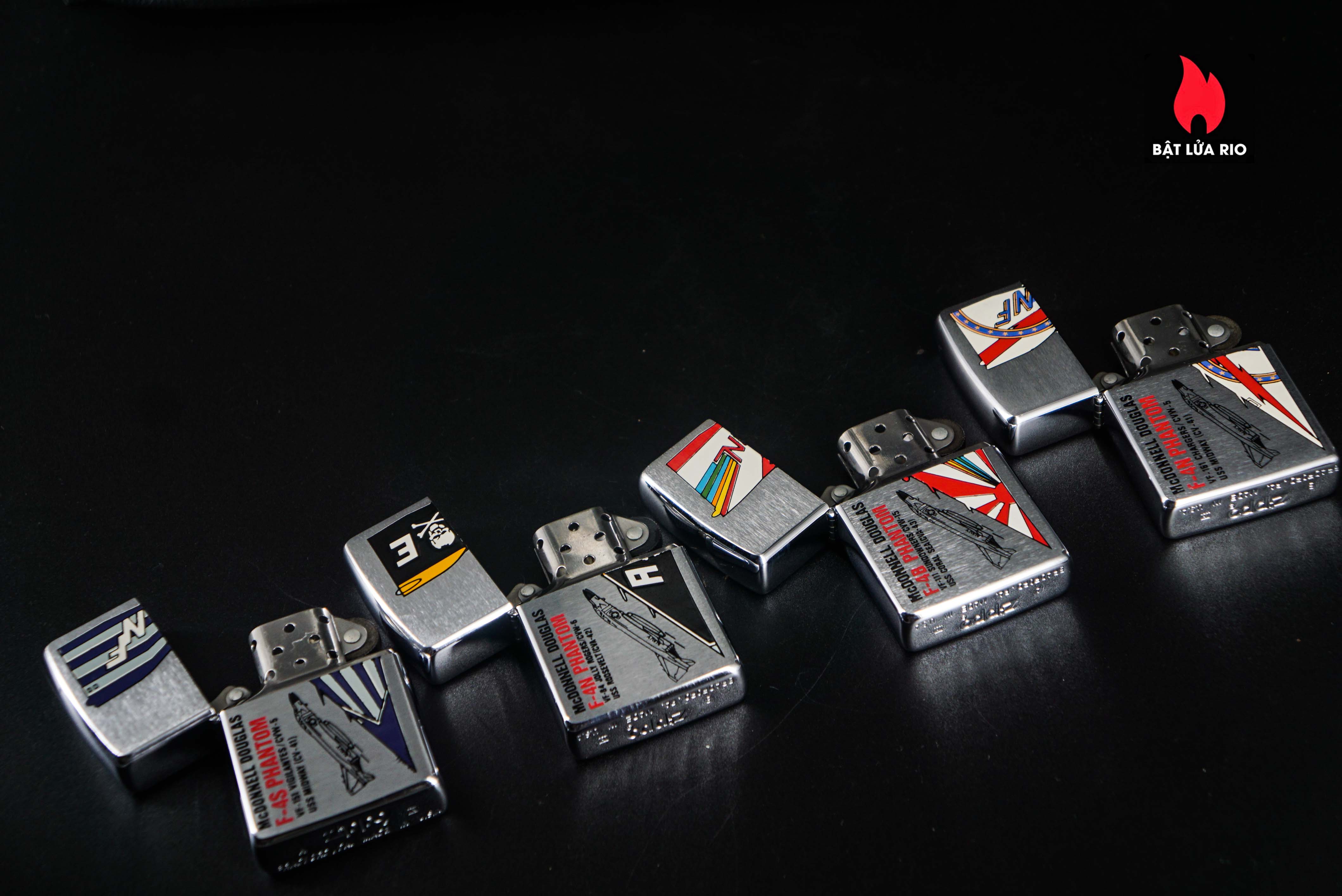 Zippo Set La Mã 1993 – U.S Navy – Mc Donnell Douglas F4 Phantoms 36