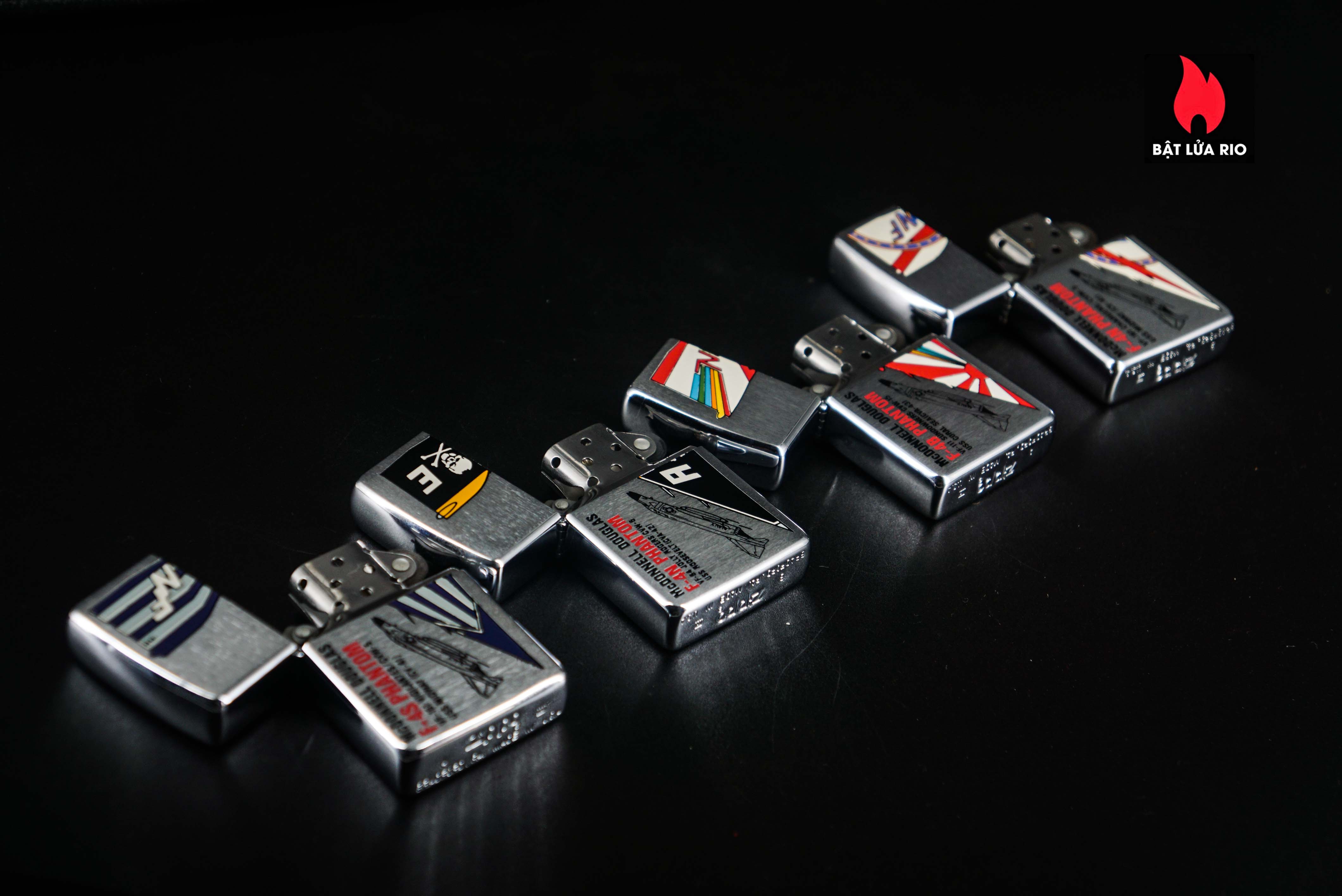 Zippo Set La Mã 1993 – U.S Navy – Mc Donnell Douglas F4 Phantoms 37