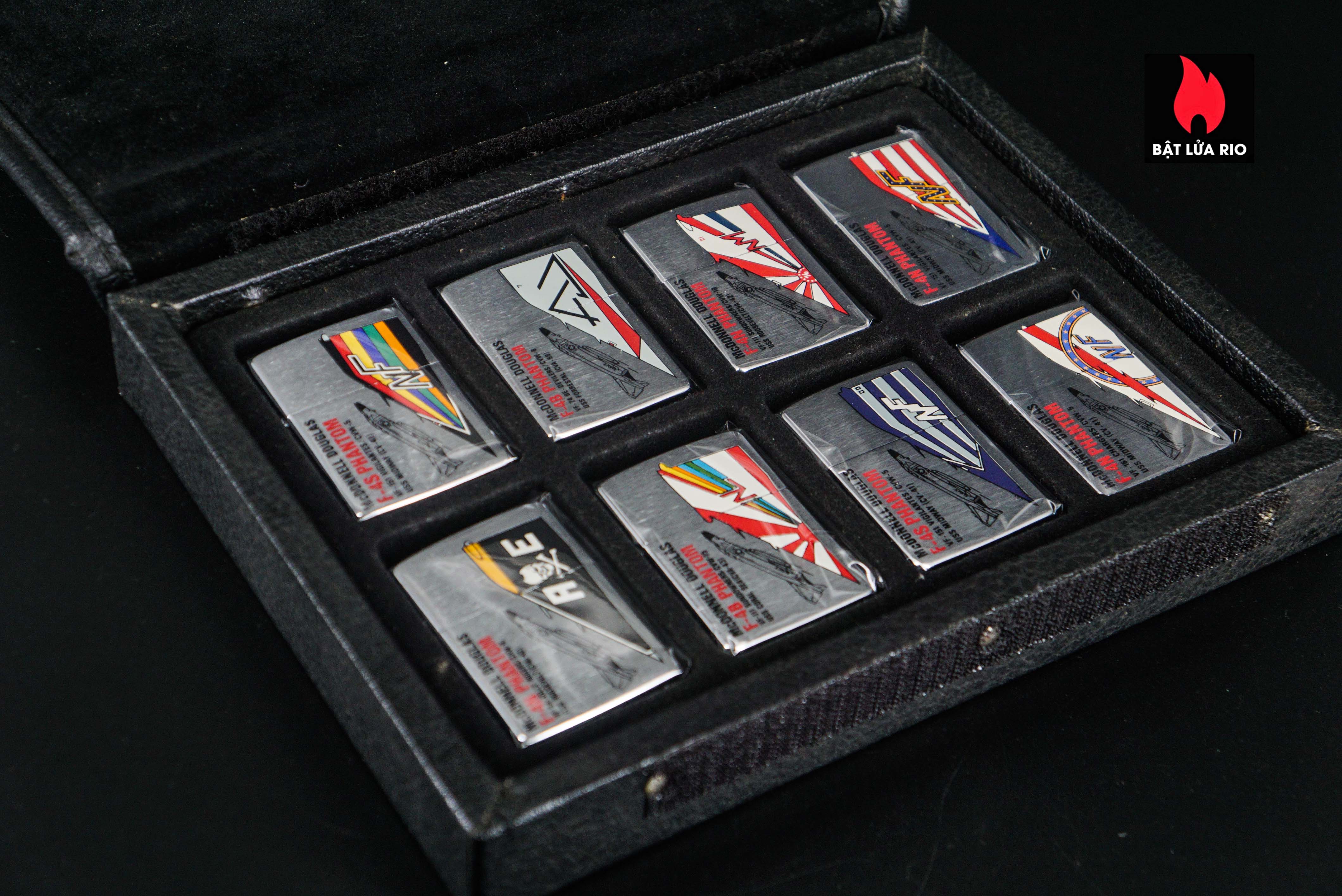 Zippo Set La Mã 1993 – U.S Navy – Mc Donnell Douglas F4 Phantoms 40
