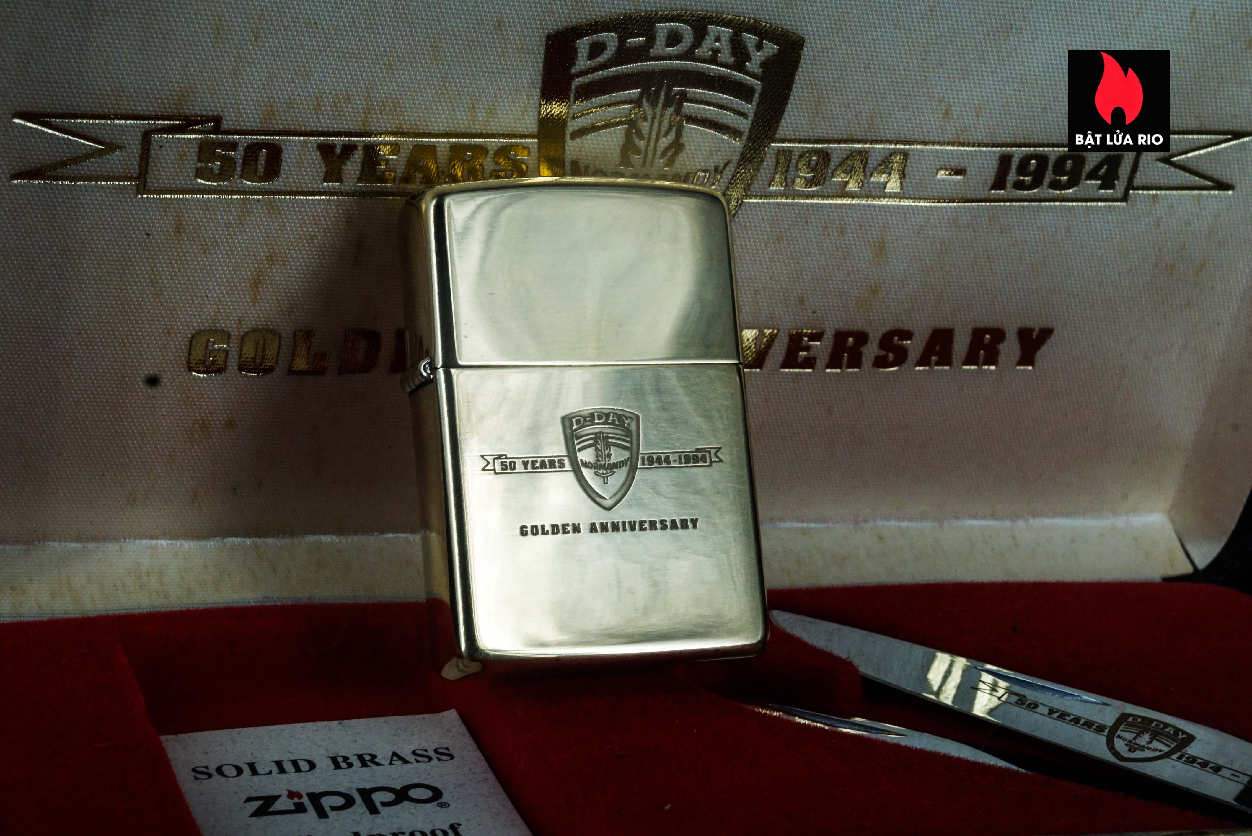 Zippo Set La Mã 1994 – D-Day Golden Anniversary – Normandy 50 Years 1944-1994 10