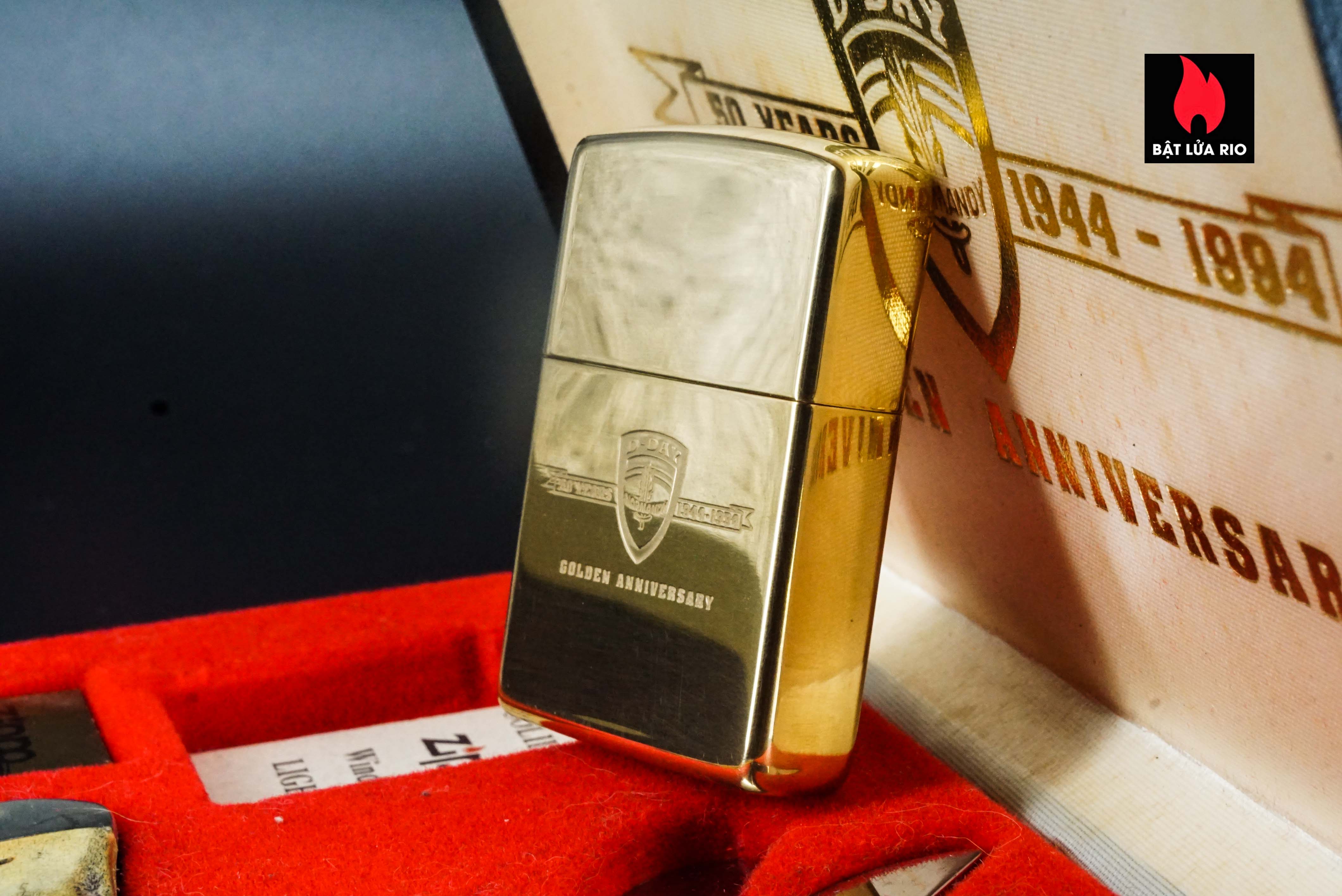 Zippo Set La Mã 1994 – D-Day Golden Anniversary – Normandy 50 Years 1944-1994 11