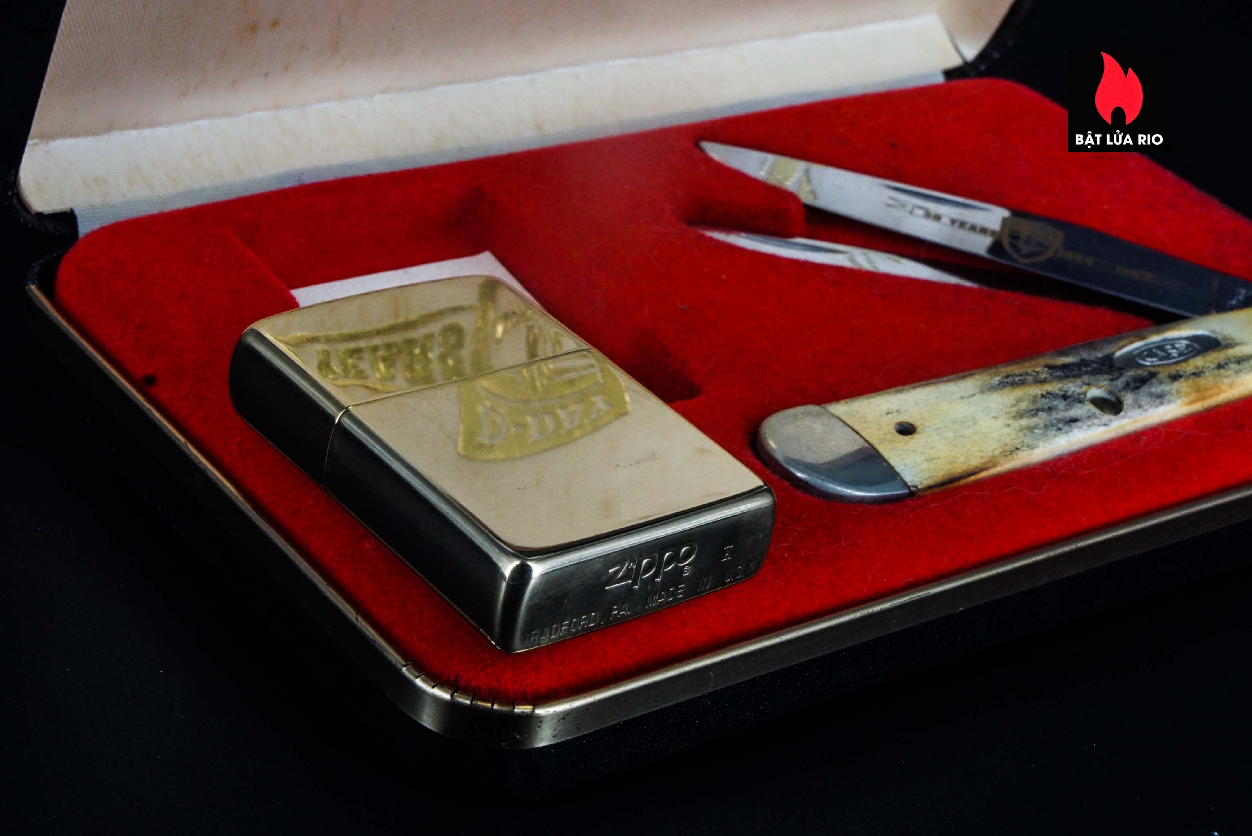 Zippo Set La Mã 1994 – D-Day Golden Anniversary – Normandy 50 Years 1944-1994 12