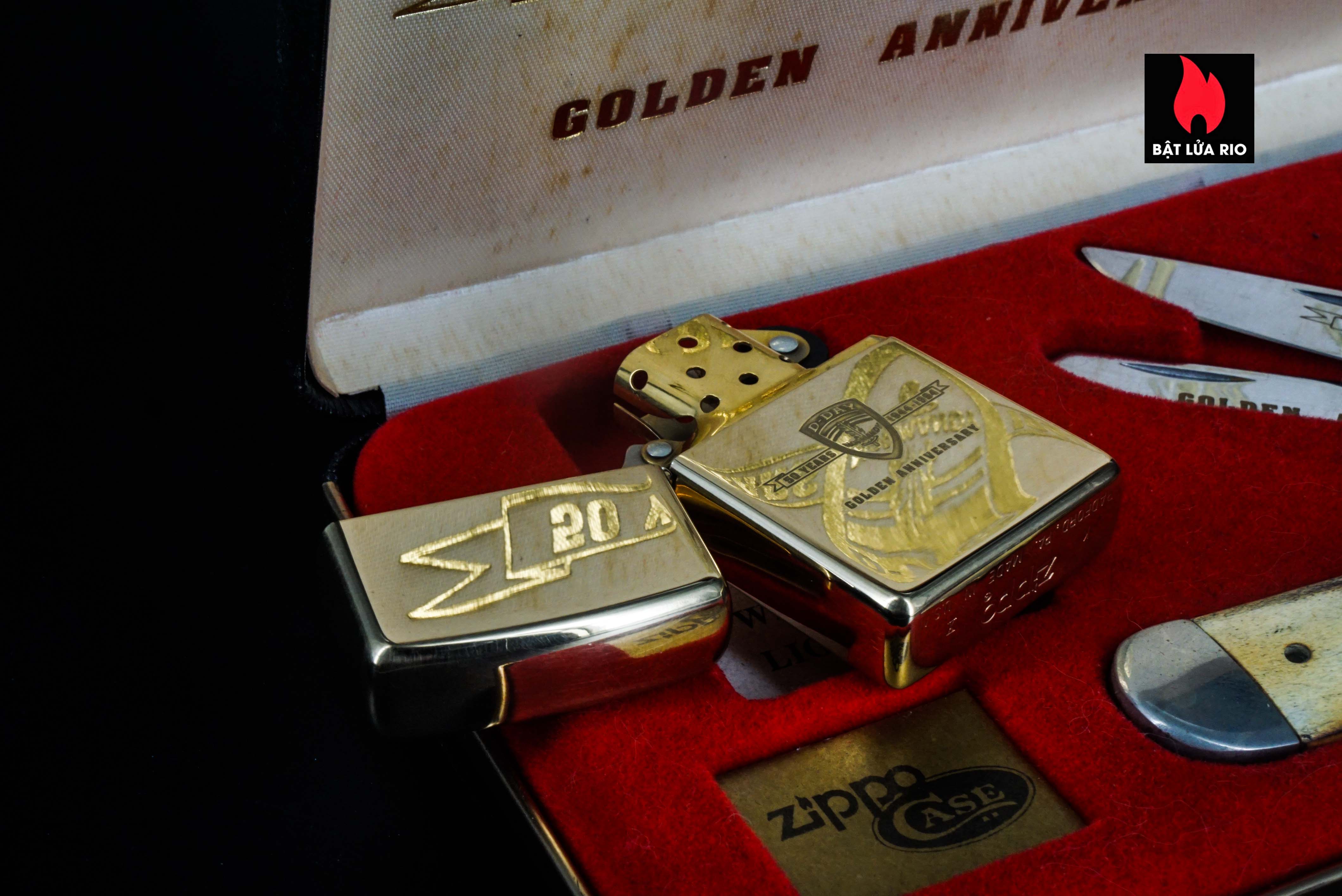 Zippo Set La Mã 1994 – D-Day Golden Anniversary – Normandy 50 Years 1944-1994 14