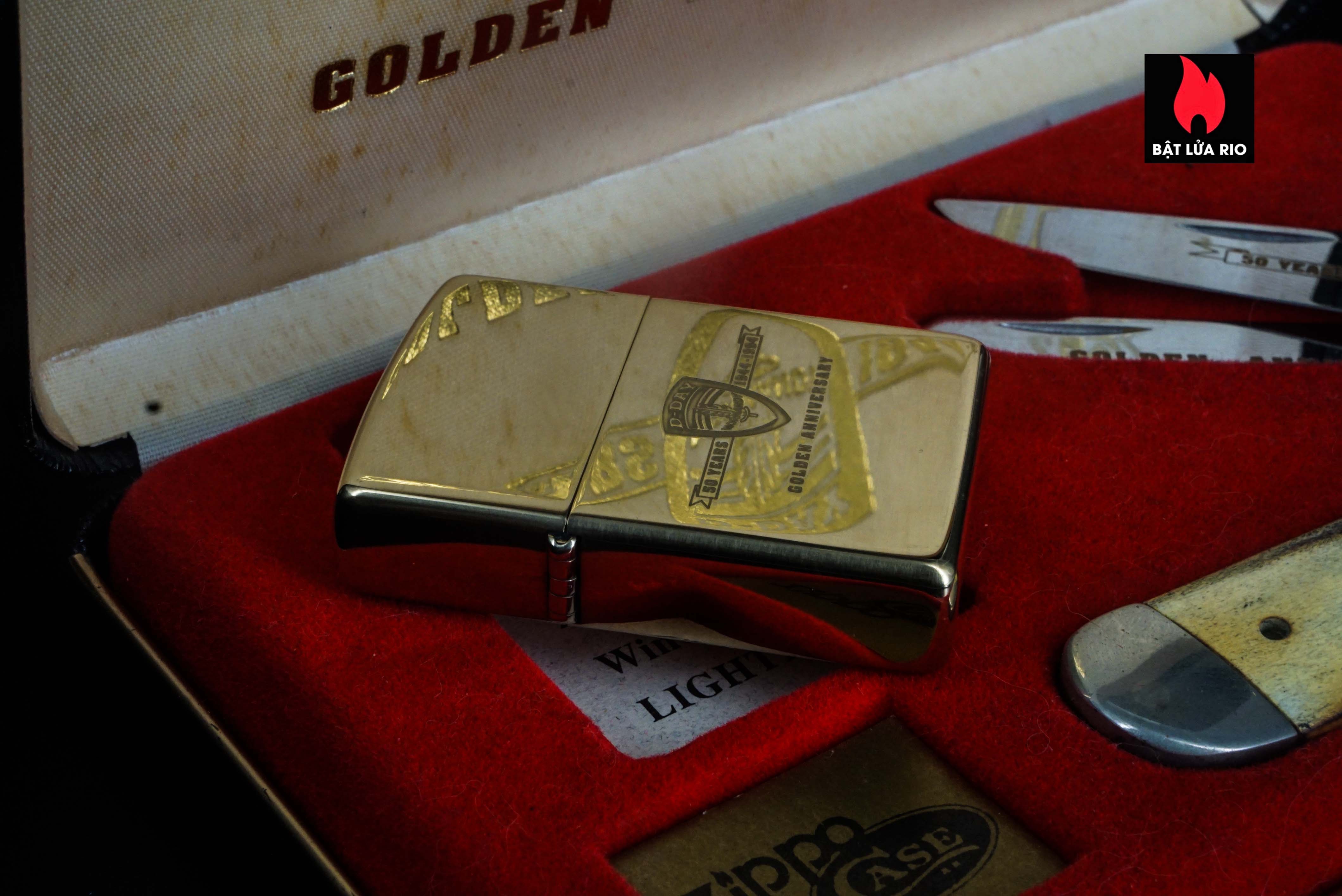 Zippo Set La Mã 1994 – D-Day Golden Anniversary – Normandy 50 Years 1944-1994 15