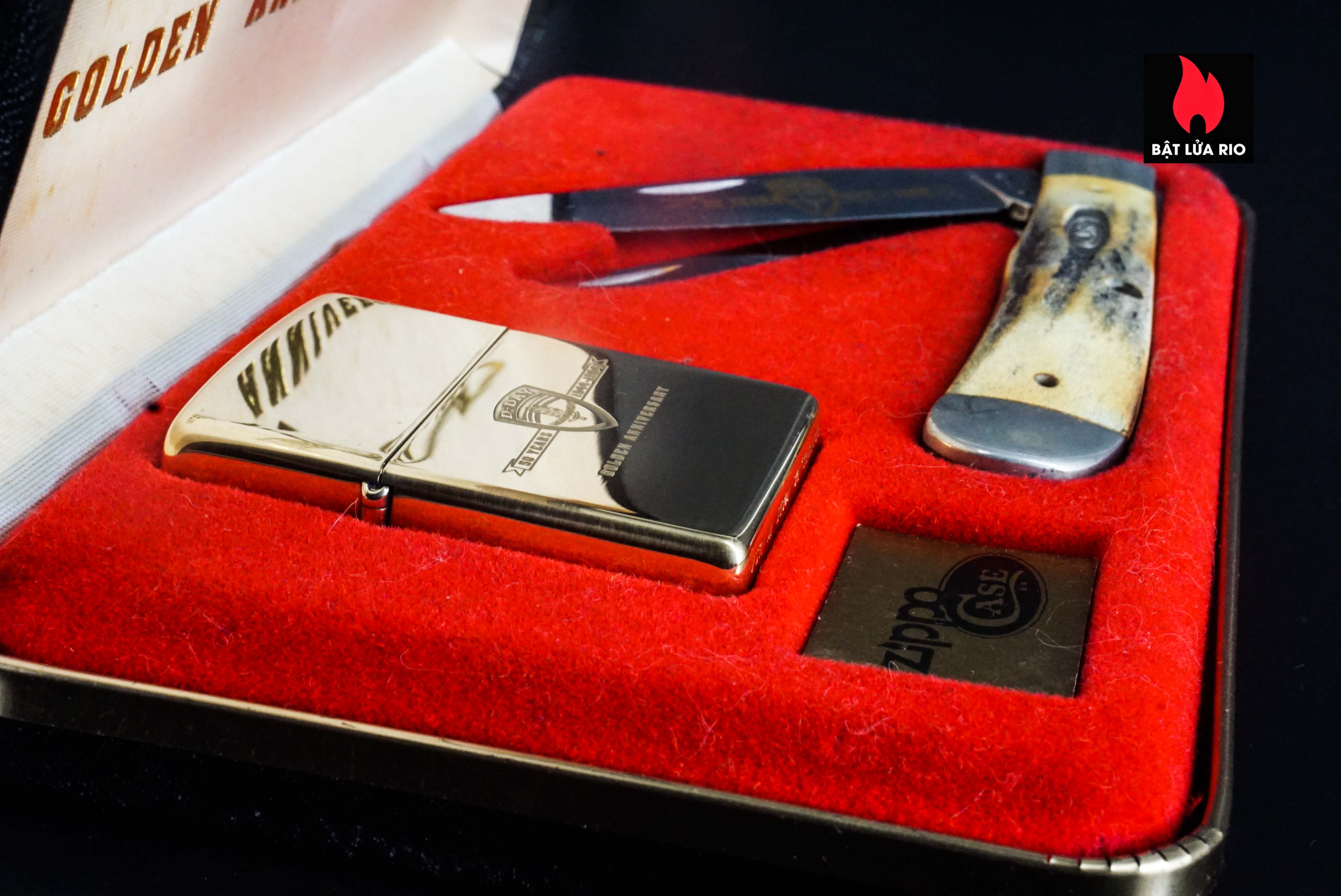 Zippo Set La Mã 1994 – D-Day Golden Anniversary – Normandy 50 Years 1944-1994 16