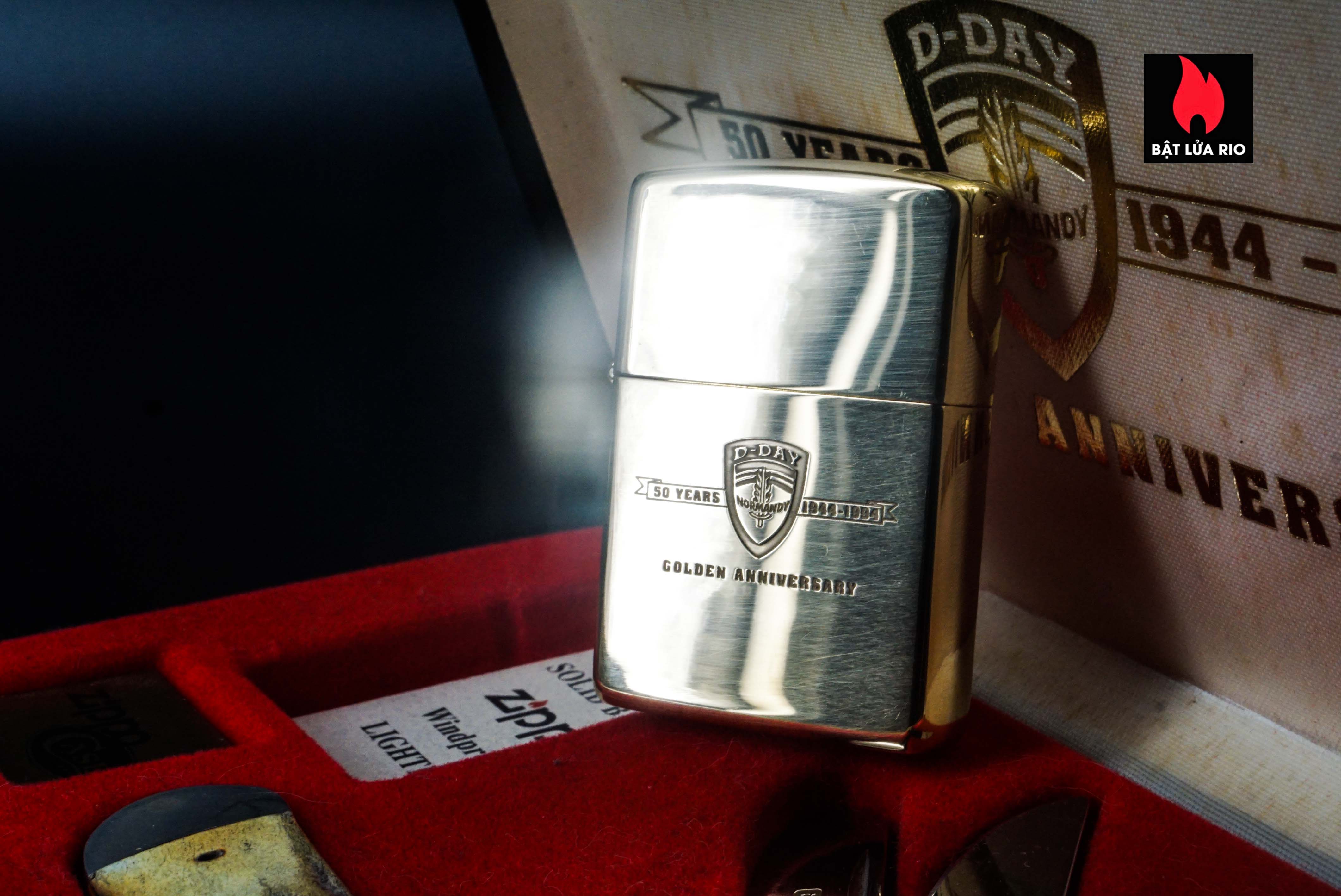 Zippo Set La Mã 1994 – D-Day Golden Anniversary – Normandy 50 Years 1944-1994 17