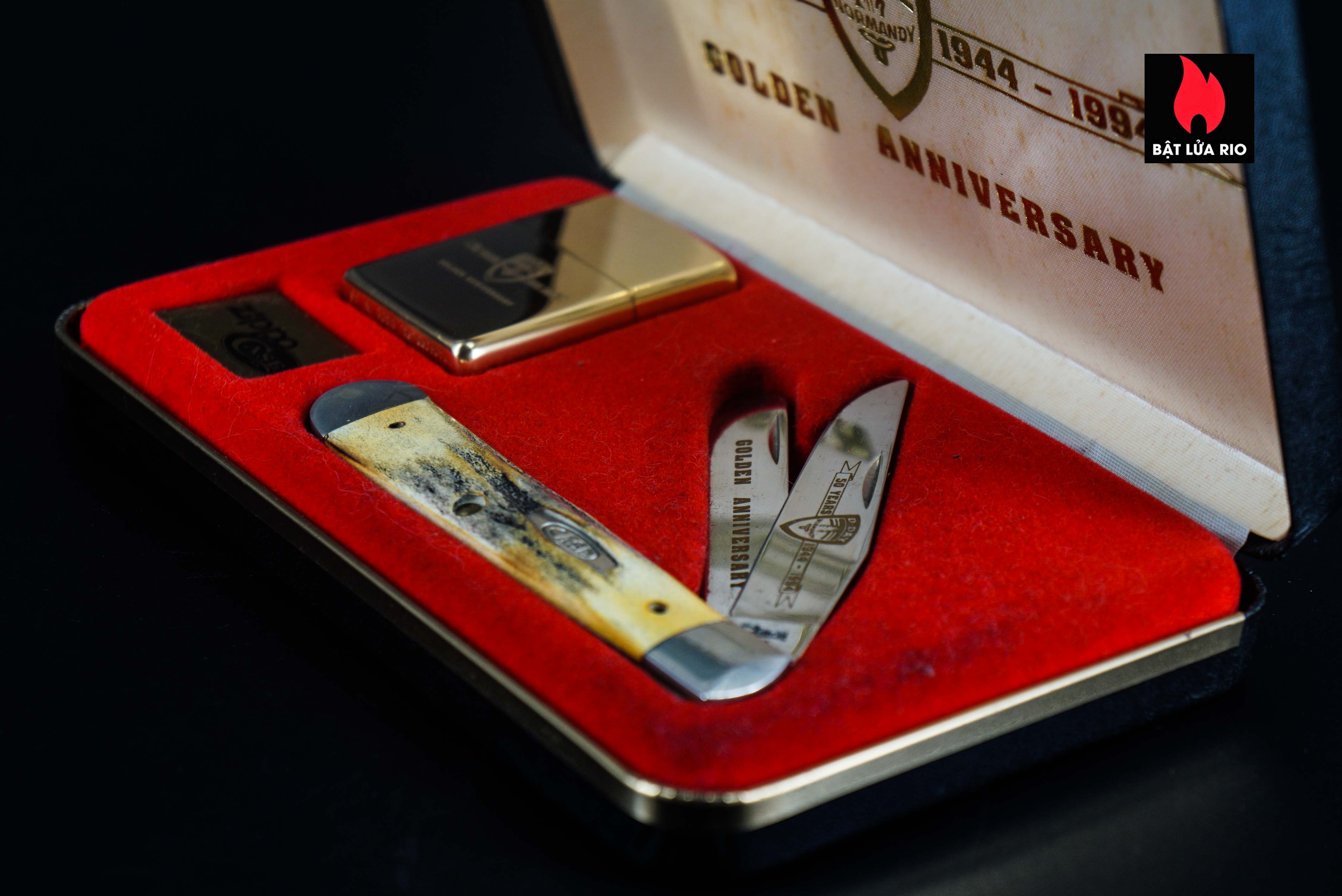 Zippo Set La Mã 1994 – D-Day Golden Anniversary – Normandy 50 Years 1944-1994 19