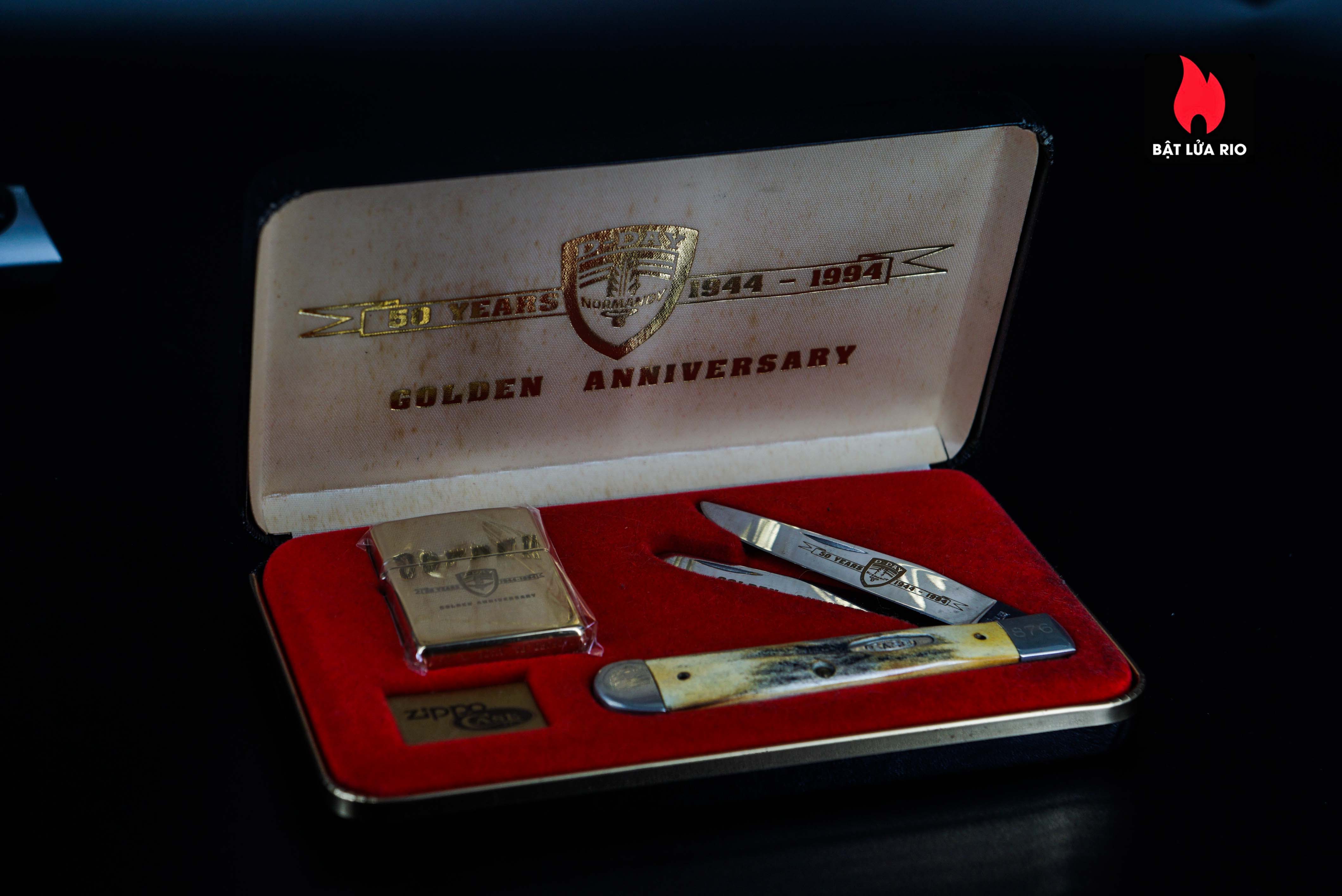 Zippo Set La Mã 1994 – D-Day Golden Anniversary – Normandy 50 Years 1944-1994 22