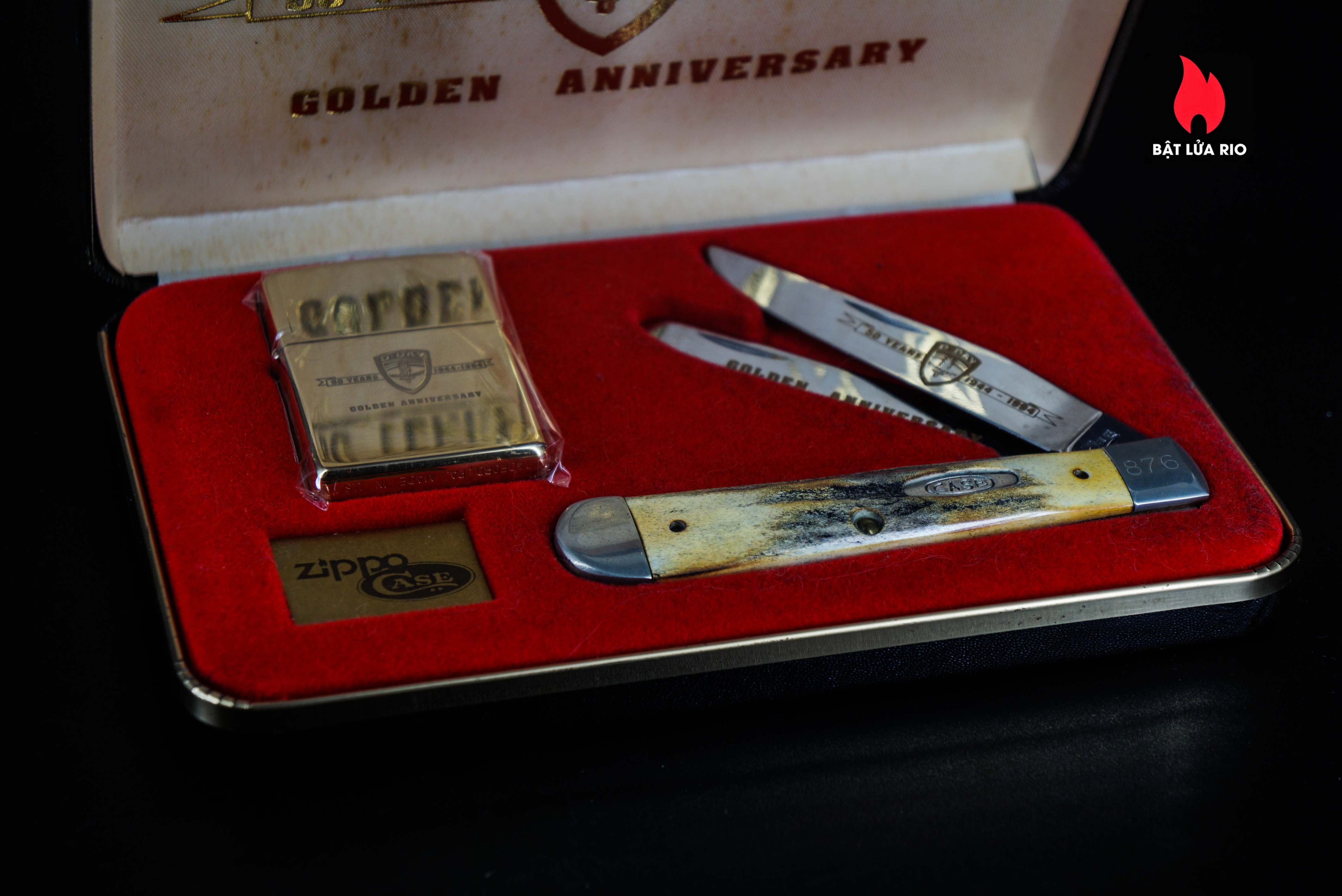 Zippo Set La Mã 1994 – D-Day Golden Anniversary – Normandy 50 Years 1944-1994 23