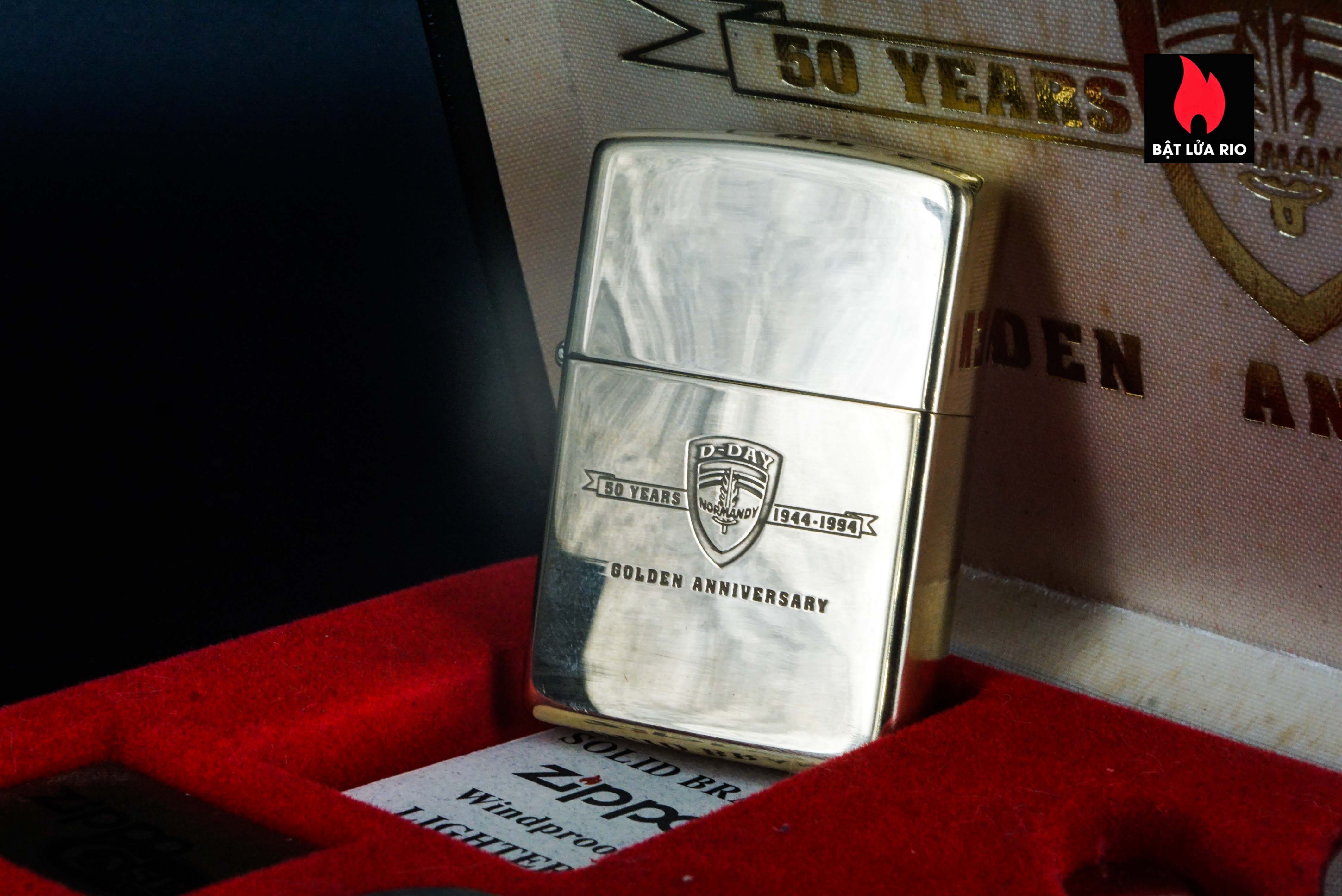 Zippo Set La Mã 1994 – D-Day Golden Anniversary – Normandy 50 Years 1944-1994 3