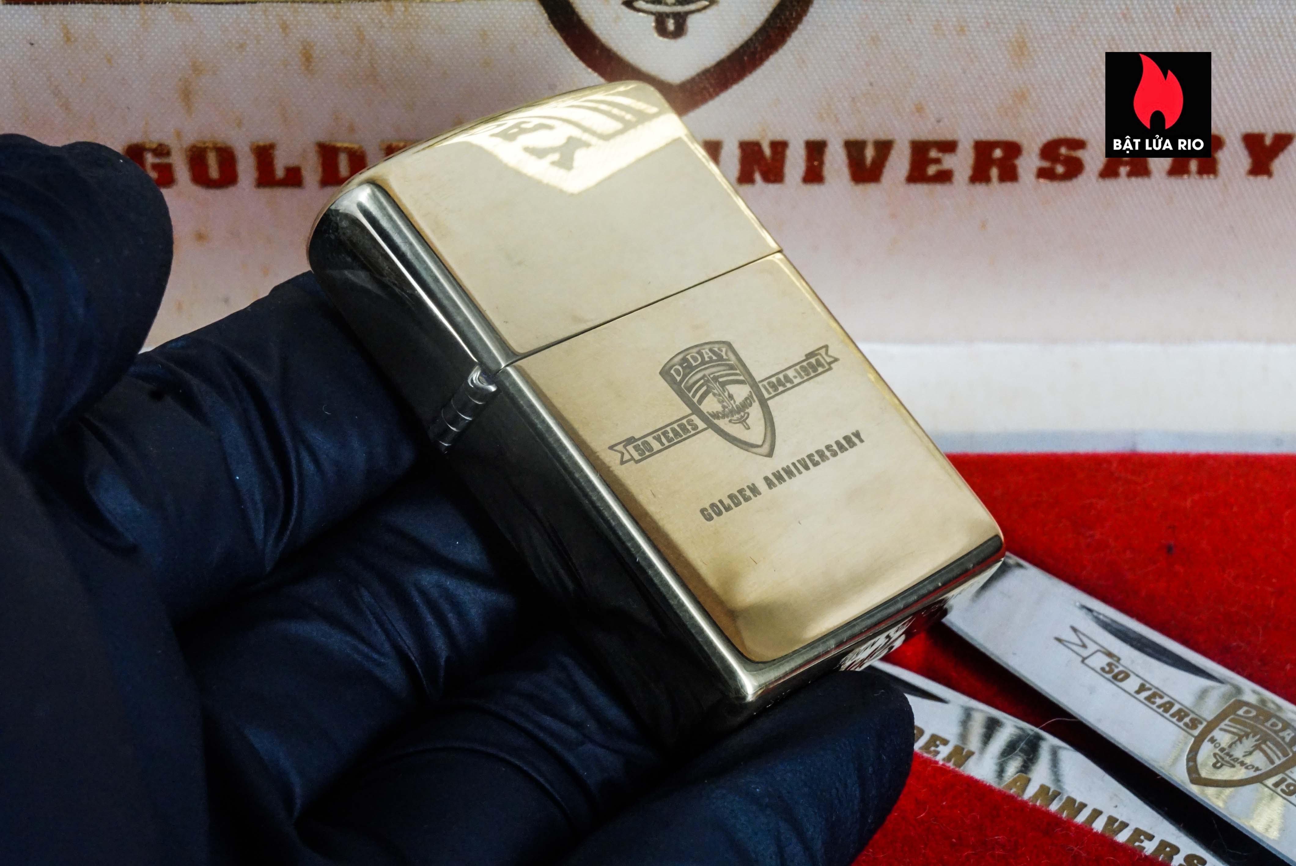 Zippo Set La Mã 1994 – D-Day Golden Anniversary – Normandy 50 Years 1944-1994 5